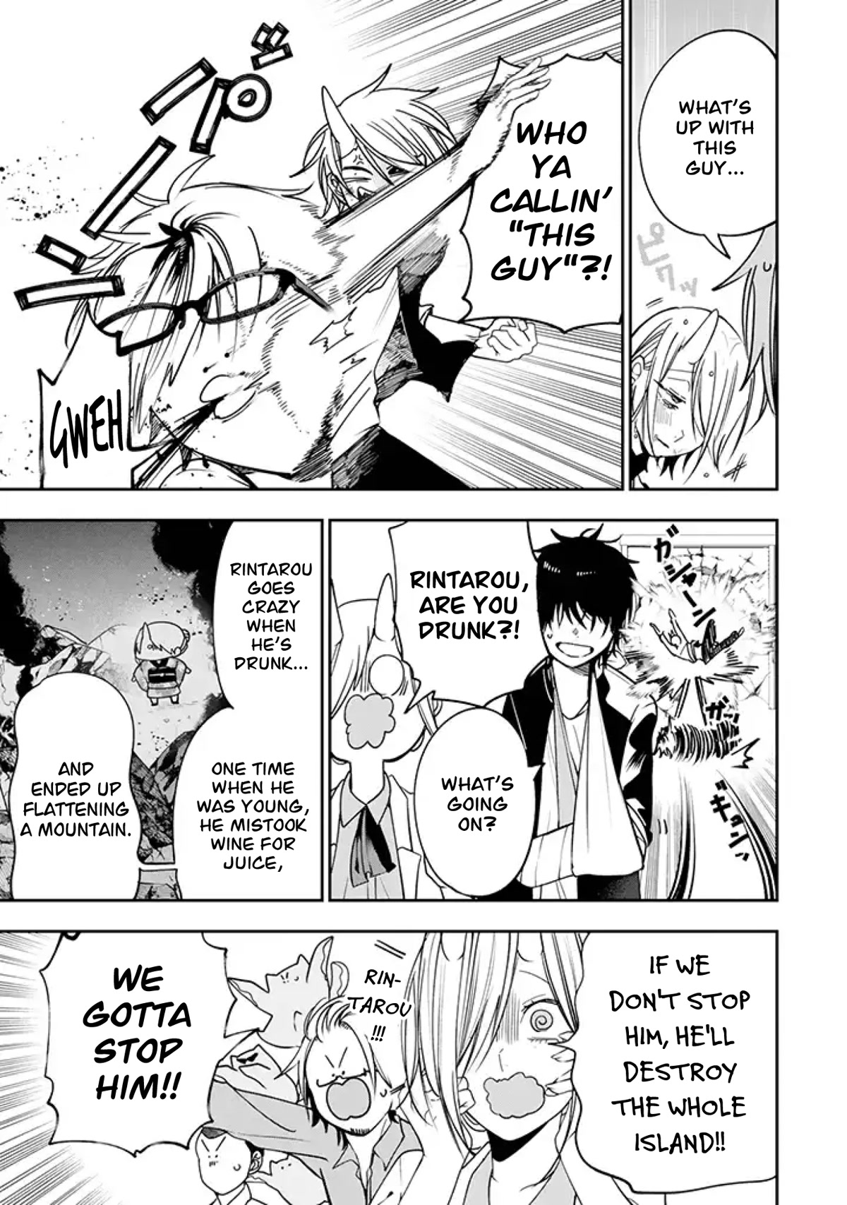 Youkai Gakkou no Seito Hajimemashita! Chapter 23 page 7 - Chapter 23: Izuna and Rintarou (Part 7)