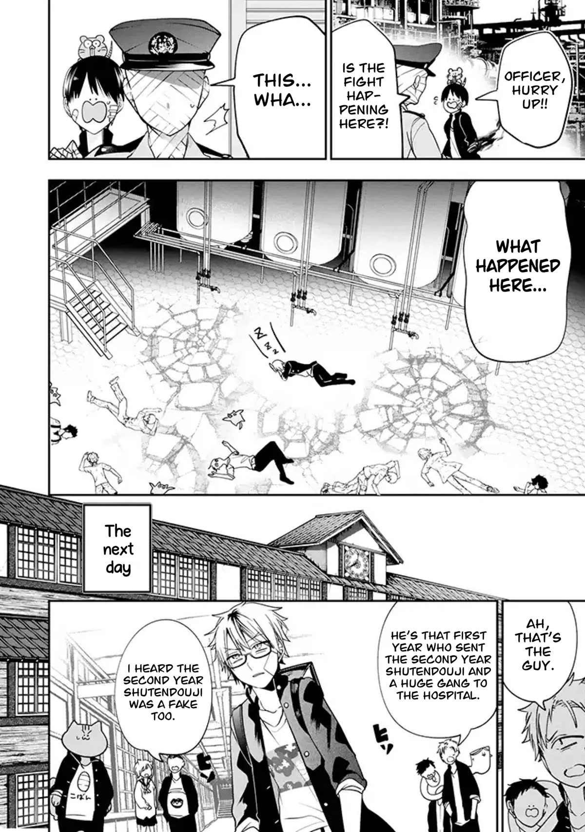 Youkai Gakkou no Seito Hajimemashita! Chapter 23 page 8 - Chapter 23: Izuna and Rintarou (Part 7)