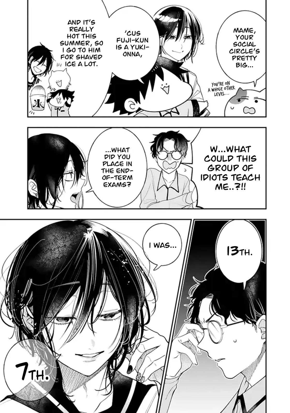 Youkai Gakkou no Seito Hajimemashita! Chapter 25 page 7 - Chapter 25: Don't Judge a Book by its Cover