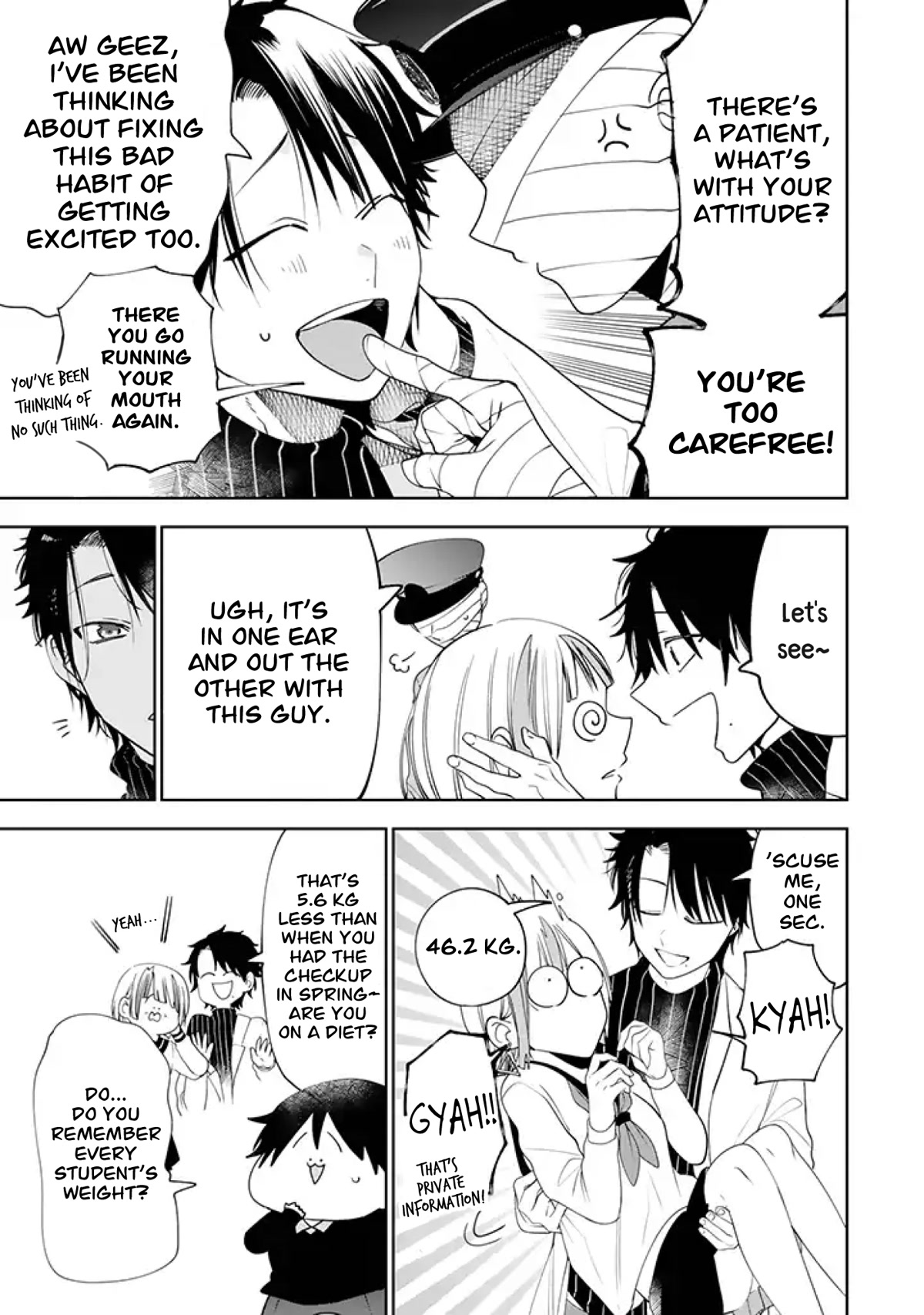 Youkai Gakkou no Seito Hajimemashita! Chapter 26 page 5 - Chapter 26: My Best Friend, the Psychopath (Part 1)