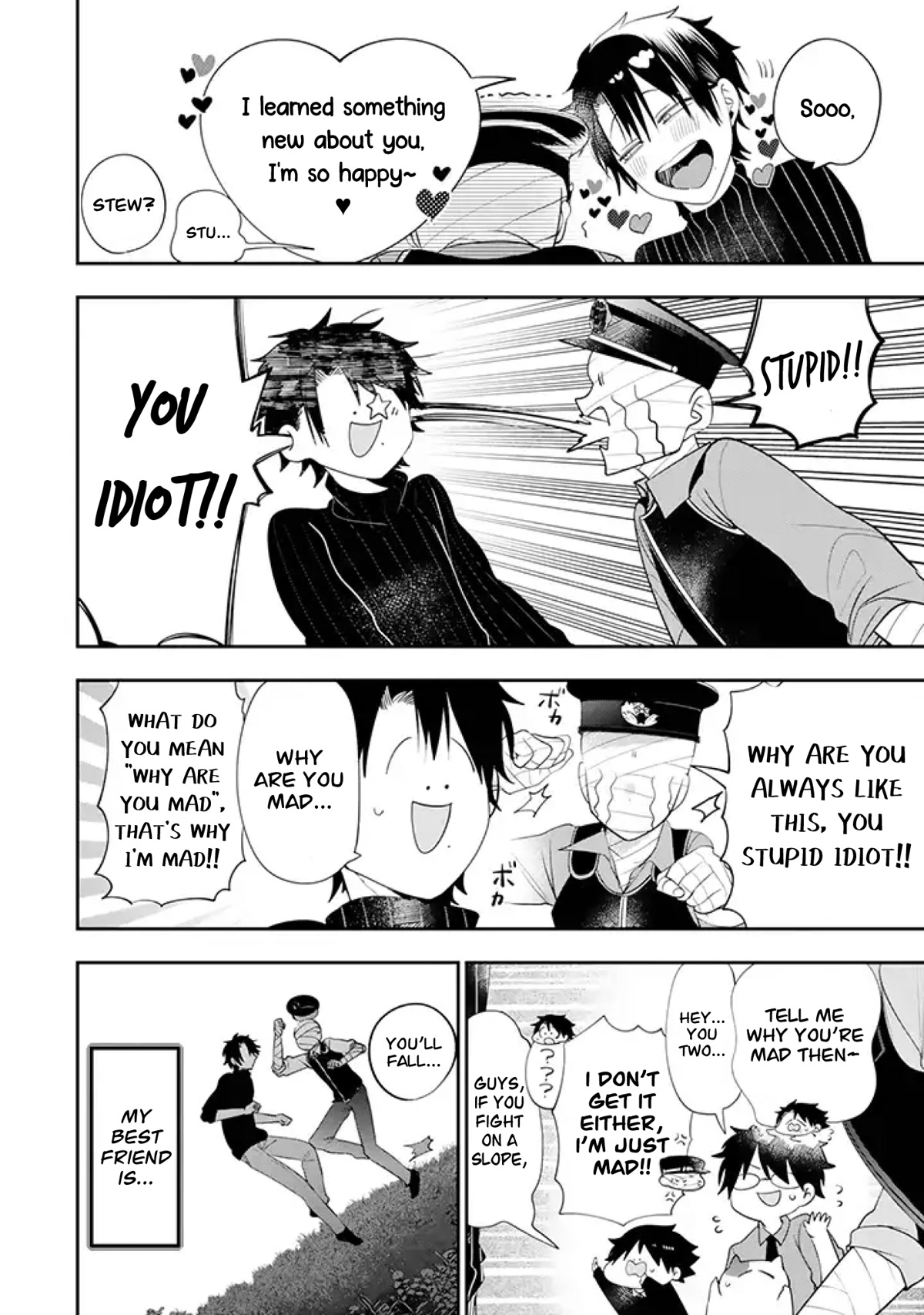 Youkai Gakkou no Seito Hajimemashita! Chapter 28 page 8 - Chapter 28: My Best Friend, the Psychopath (Part 3)