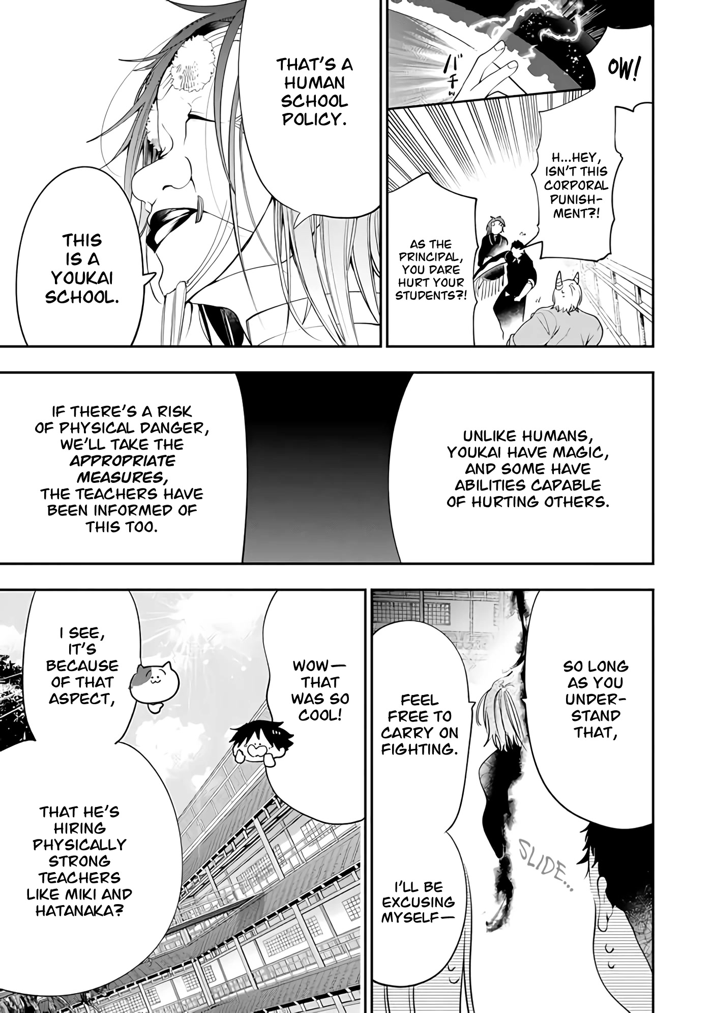 Youkai Gakkou no Seito Hajimemashita! Chapter 29 page 7 - Chapter 29: Our Principal (Part 1)