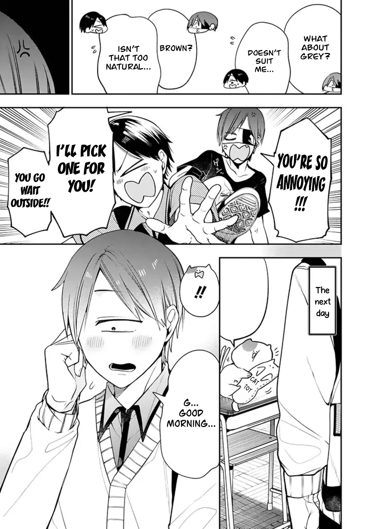 Youkai Gakkou no Seito Hajimemashita! Chapter 31.5 page 3 - Chapter 31.5: Side Story - Renren wants to get stylish?