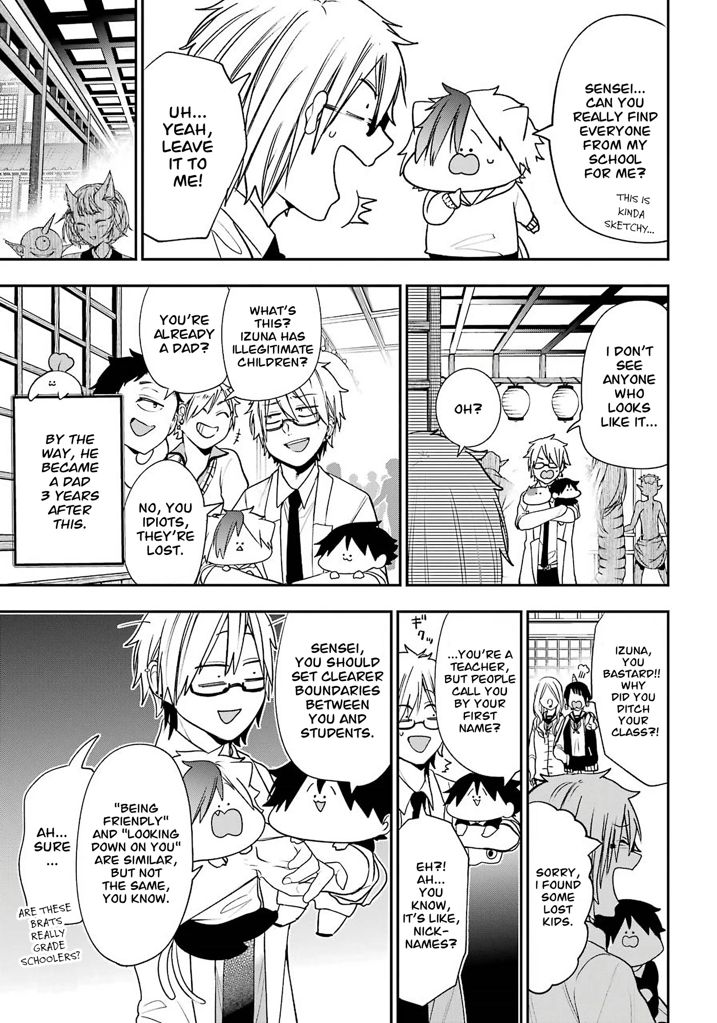 Youkai Gakkou no Seito Hajimemashita! Chapter 31.6 page 7 - Chapter 31.6: Night Parade Culture Festival ~The Past~