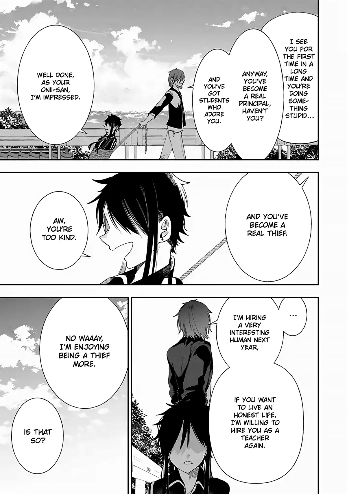 Youkai Gakkou no Seito Hajimemashita! Chapter 31 page 7 - Chapter 31: Our Principal (Part 3)
