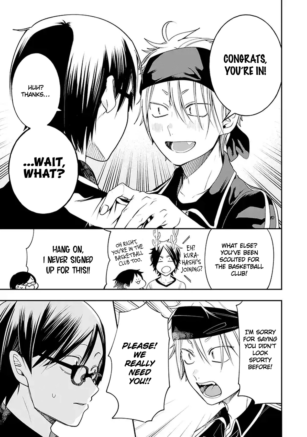 Youkai Gakkou no Seito Hajimemashita! Chapter 32 page 11 - Chapter 32: The Basketball Club's Recruitment Efforts