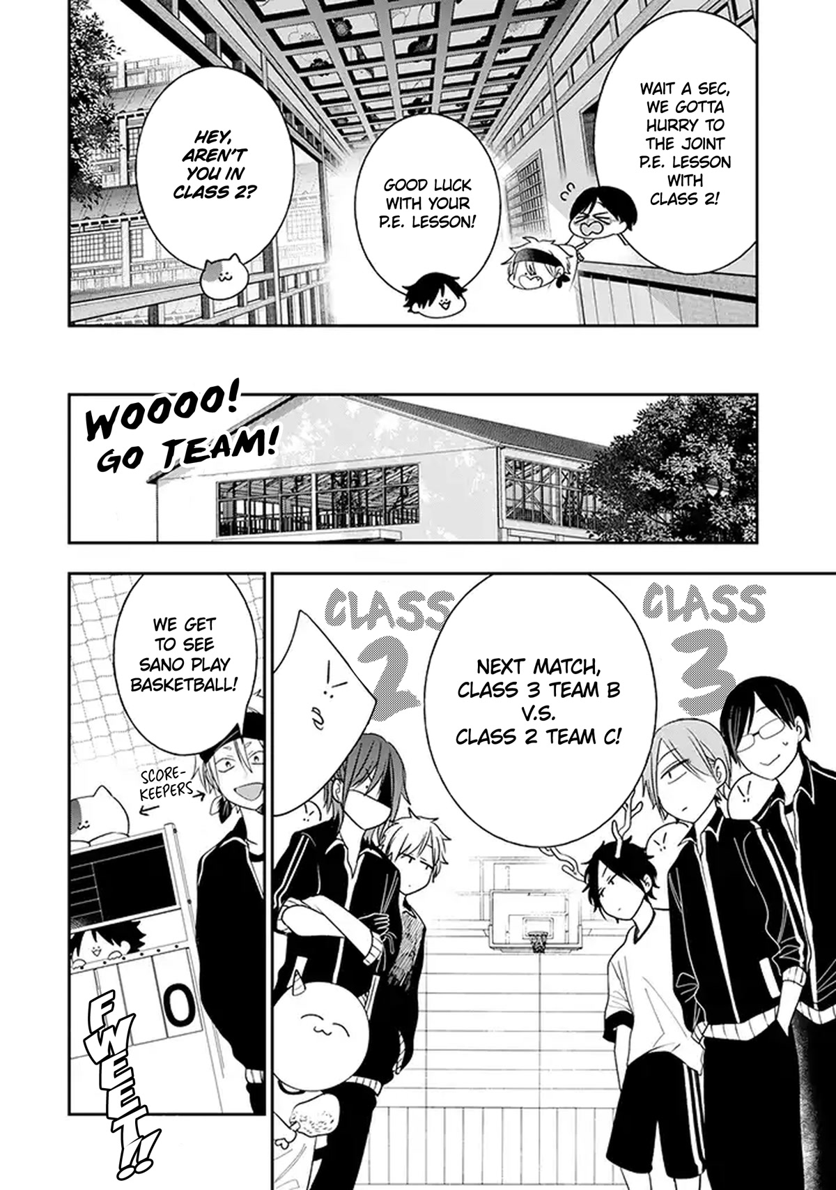 Youkai Gakkou no Seito Hajimemashita! Chapter 32 page 4 - Chapter 32: The Basketball Club's Recruitment Efforts