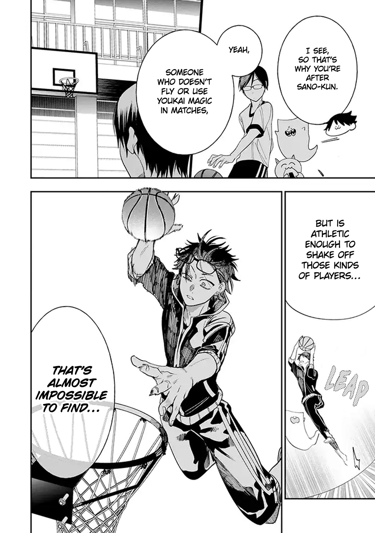 Youkai Gakkou no Seito Hajimemashita! Chapter 32 page 8 - Chapter 32: The Basketball Club's Recruitment Efforts