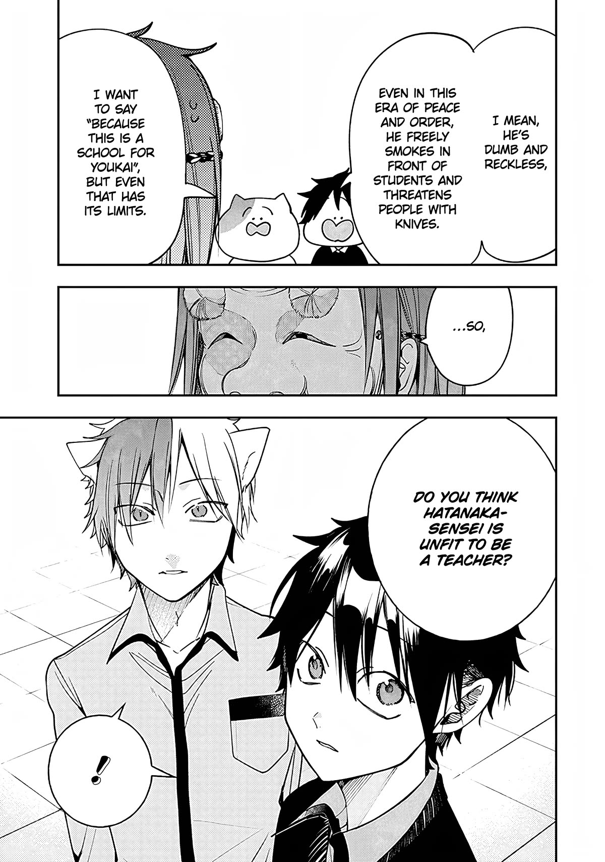 Youkai Gakkou no Seito Hajimemashita! Chapter 35 page 3 - Chapter 35: Investigating Their Dispute! (Part 3)