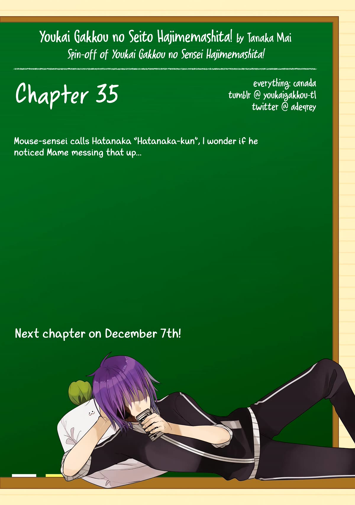 Youkai Gakkou no Seito Hajimemashita! Chapter 35 page 9 - Chapter 35: Investigating Their Dispute! (Part 3)