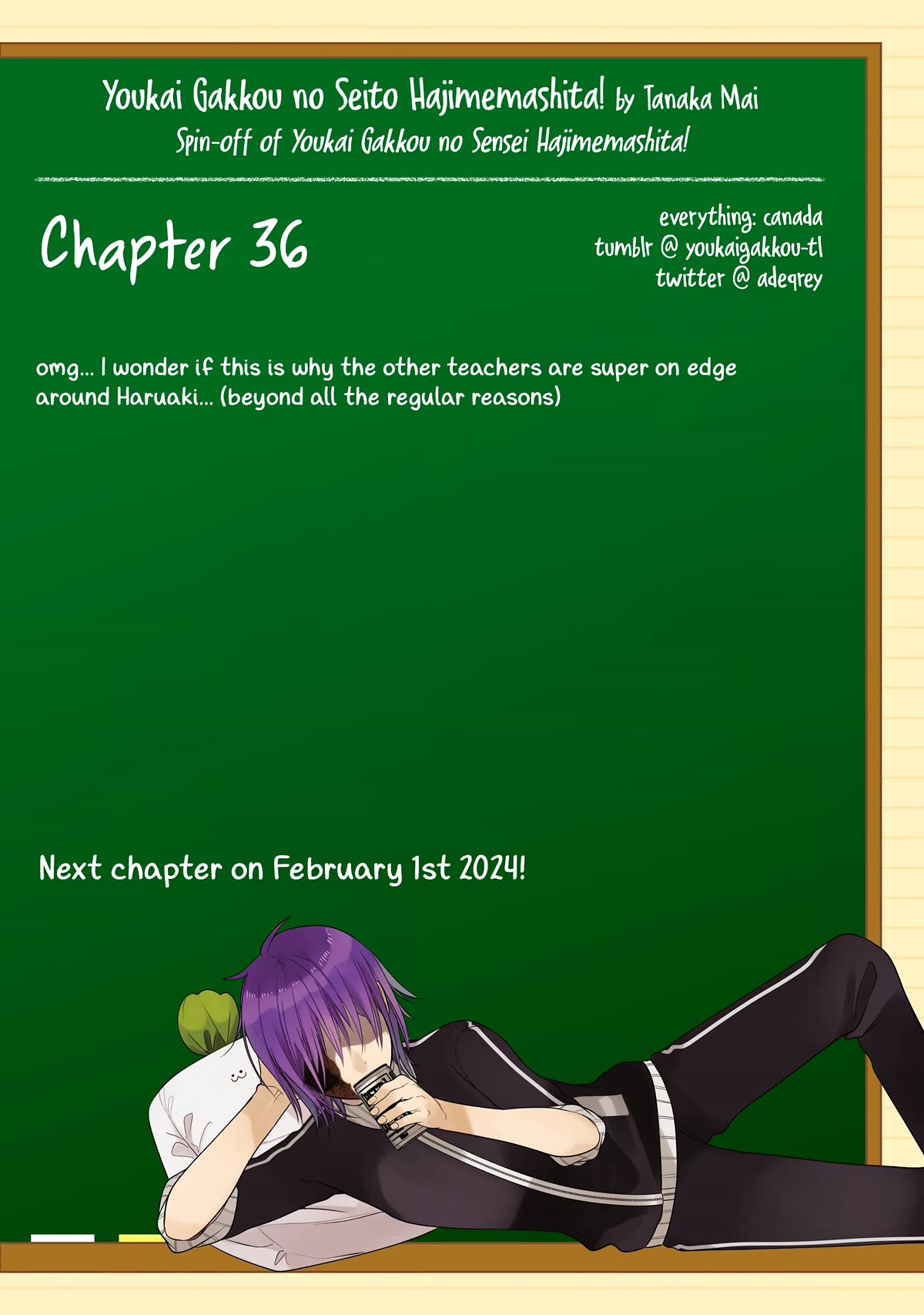 Youkai Gakkou no Seito Hajimemashita! Chapter 36 page 9 - Chapter 36: Investigating Their Dispute! (Part 4)