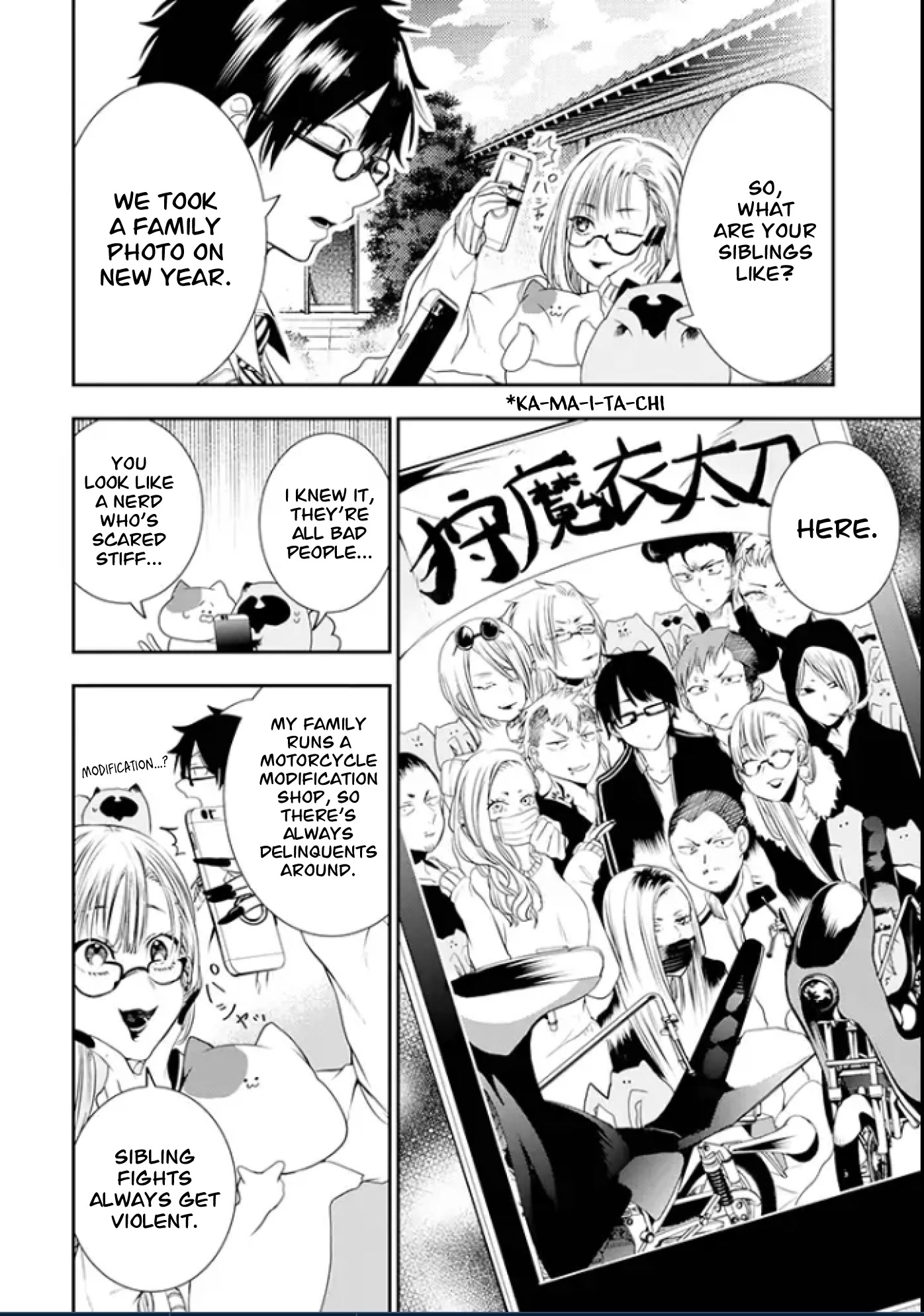 Youkai Gakkou no Seito Hajimemashita! Chapter 4 page 4 - Chapter 4: Animal Youkai Families