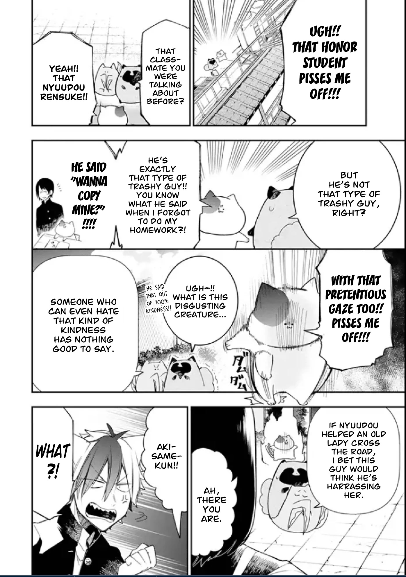 Youkai Gakkou no Seito Hajimemashita! Chapter 5 page 2 - Chapter 5: Honor Student Nyuudou-kun (Part 1)