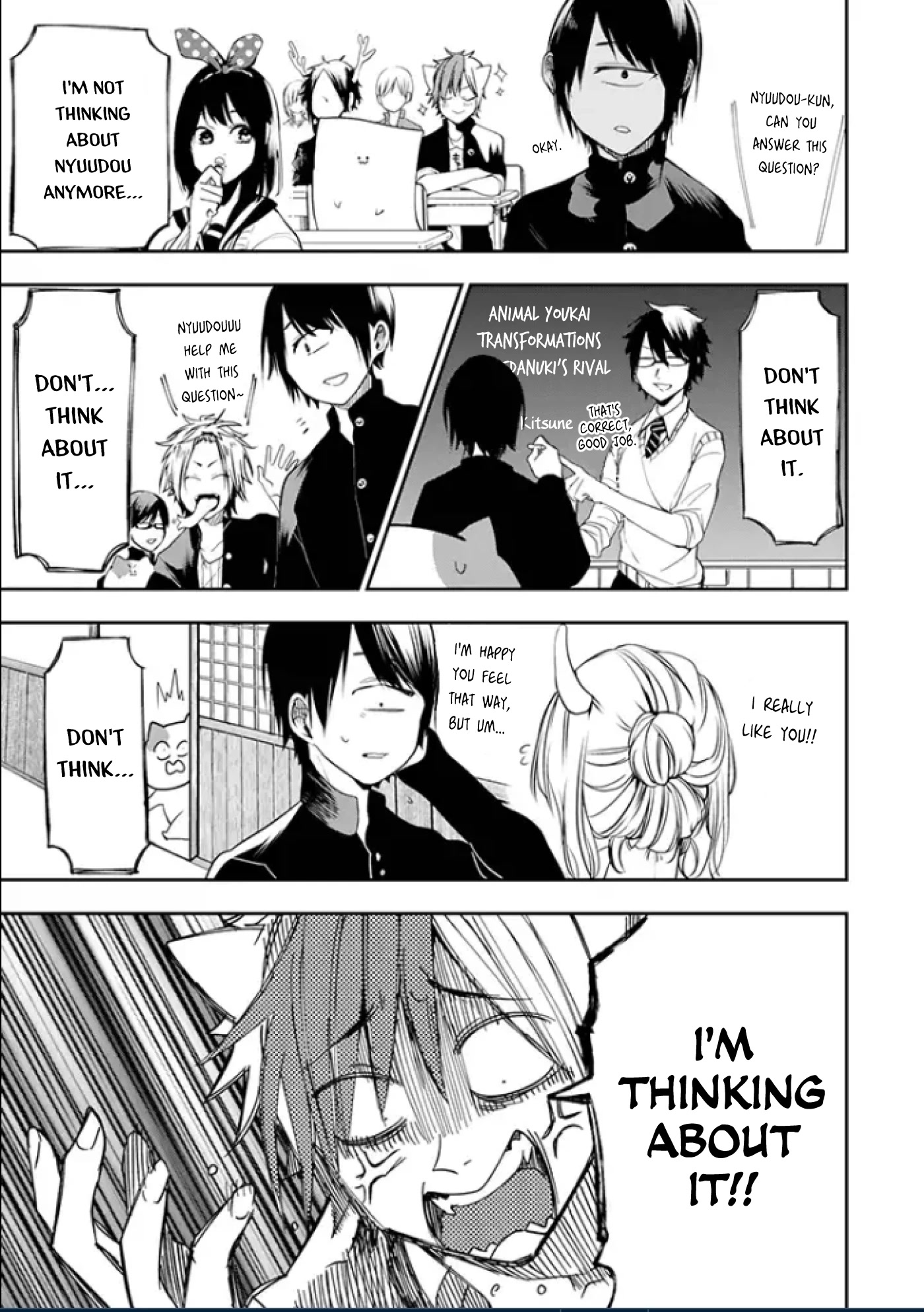 Youkai Gakkou no Seito Hajimemashita! Chapter 5 page 5 - Chapter 5: Honor Student Nyuudou-kun (Part 1)