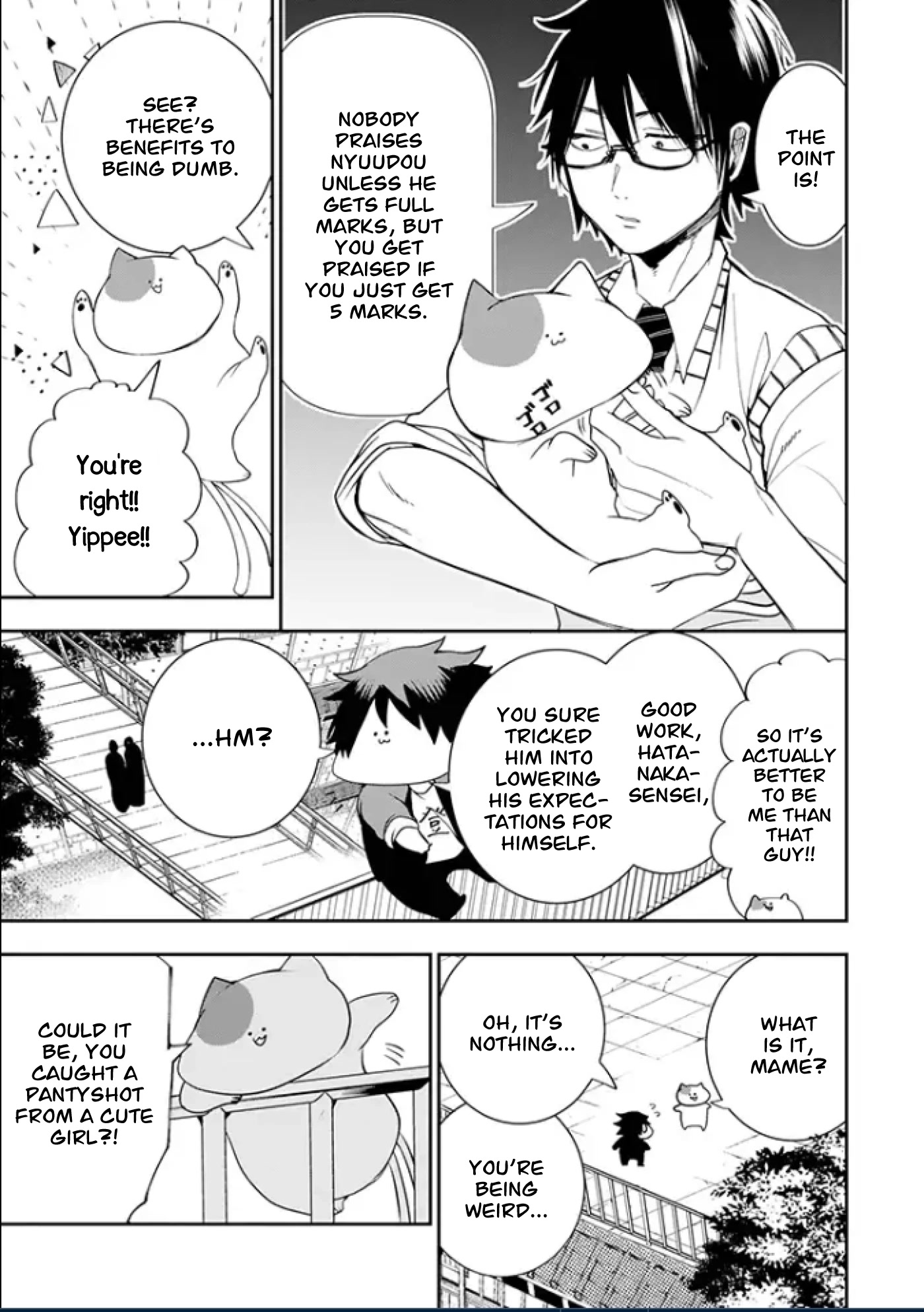 Youkai Gakkou no Seito Hajimemashita! Chapter 5 page 7 - Chapter 5: Honor Student Nyuudou-kun (Part 1)