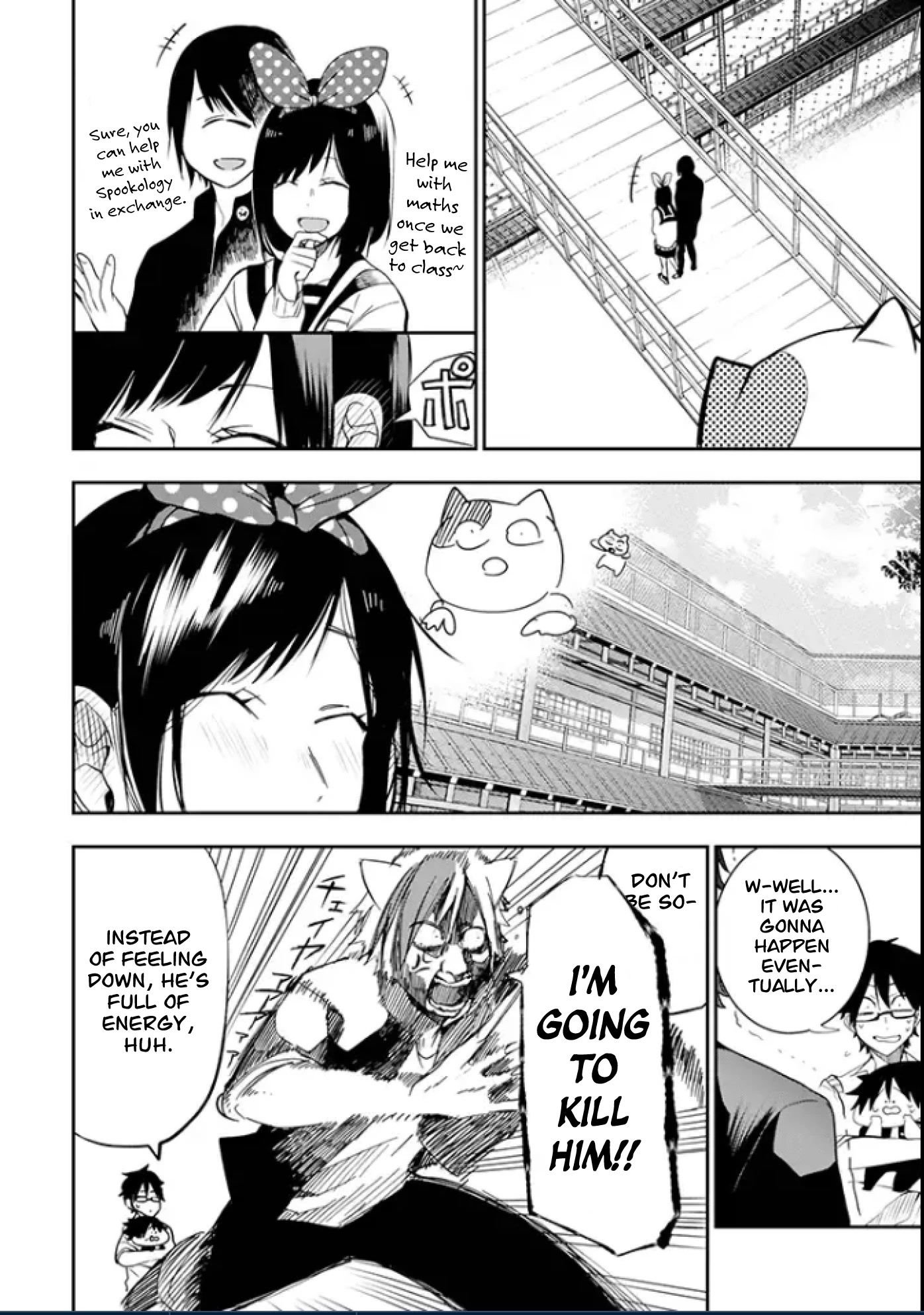 Youkai Gakkou no Seito Hajimemashita! Chapter 5 page 8 - Chapter 5: Honor Student Nyuudou-kun (Part 1)