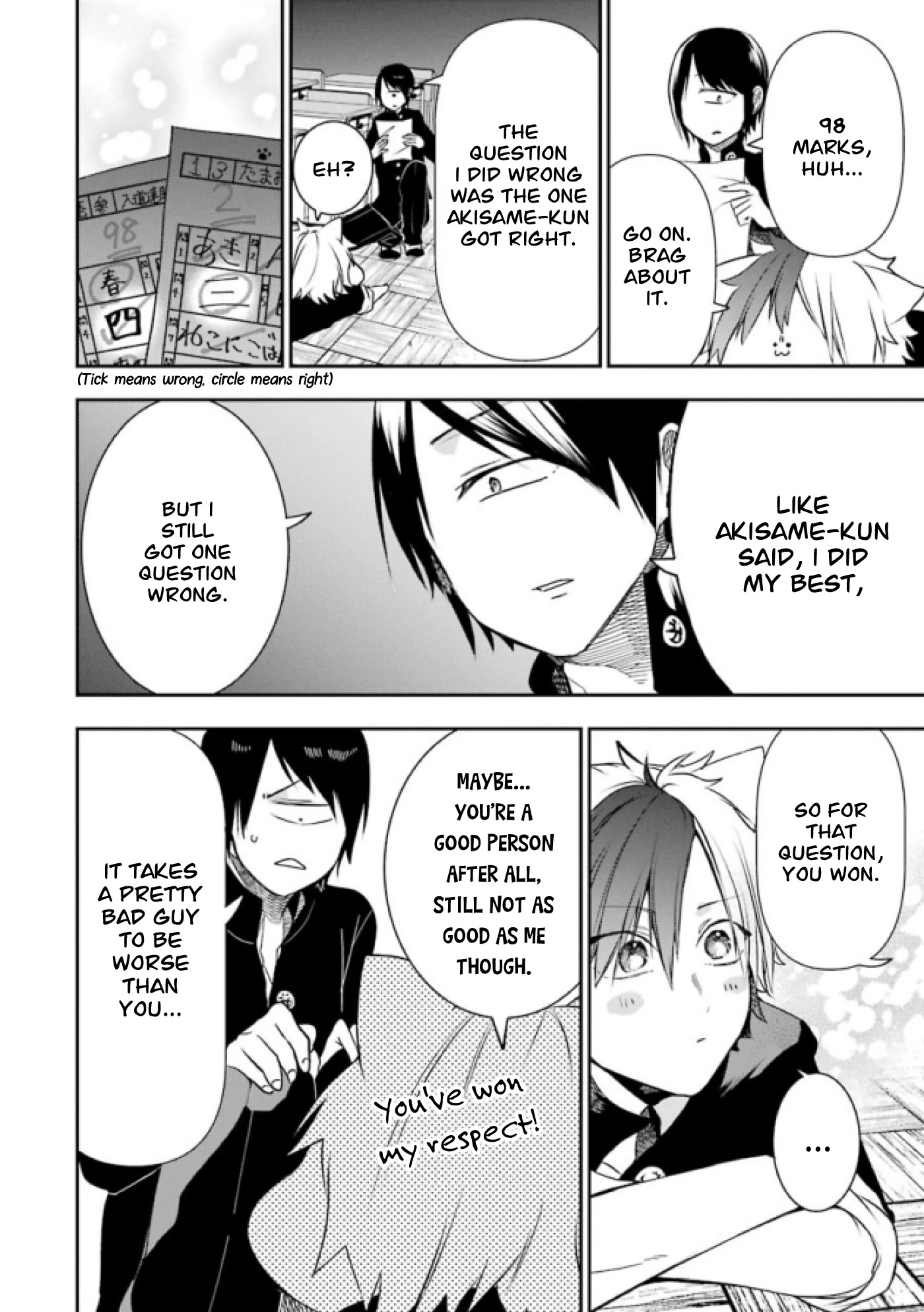 Youkai Gakkou no Seito Hajimemashita! Chapter 6 page 6 - Chapter 6: Honor Student Nyuudou-kun (Part 2)