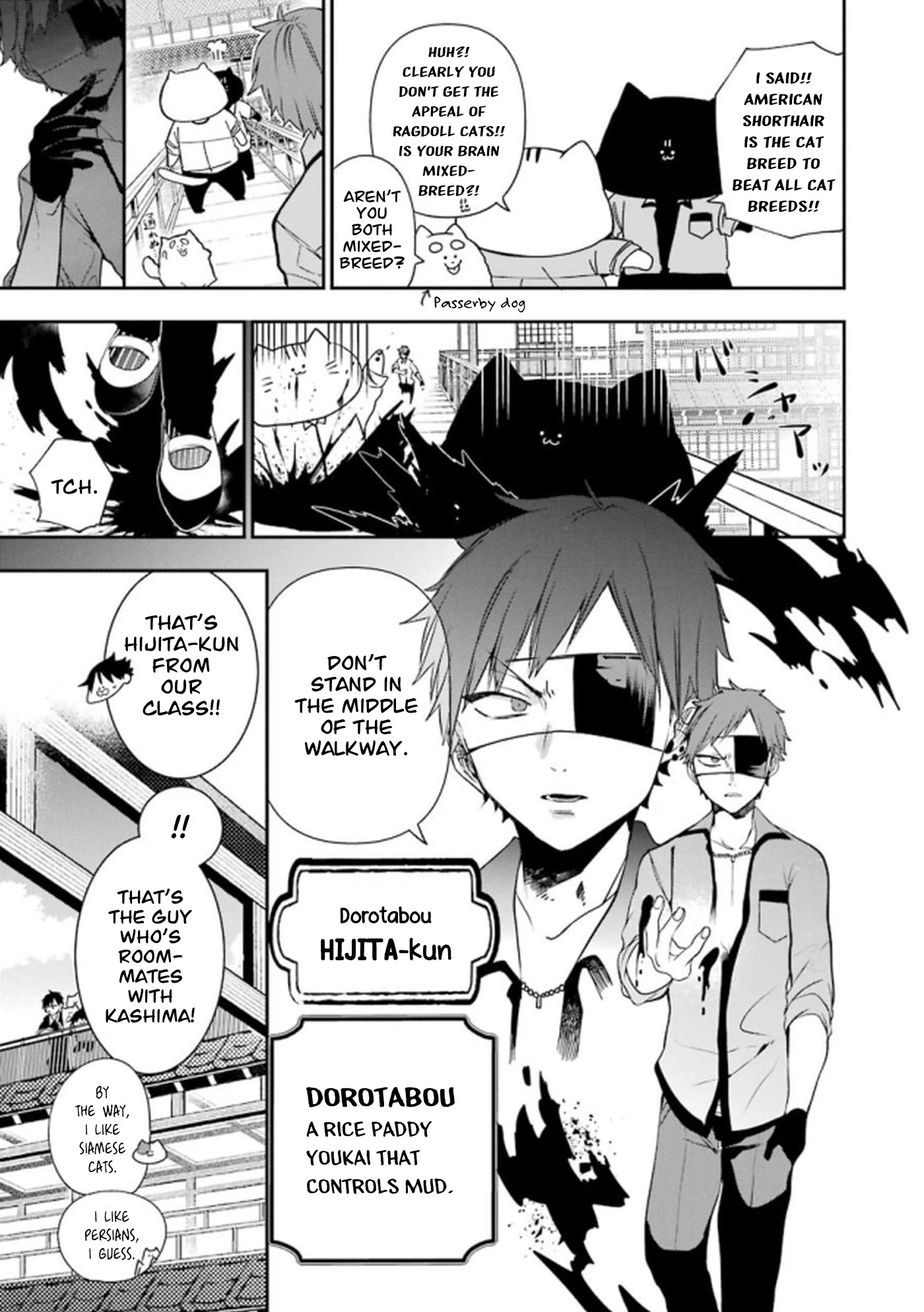 Youkai Gakkou no Seito Hajimemashita! Chapter 8 page 3 - Chapter 8: Delinquent VS Honor Student (Part 1)