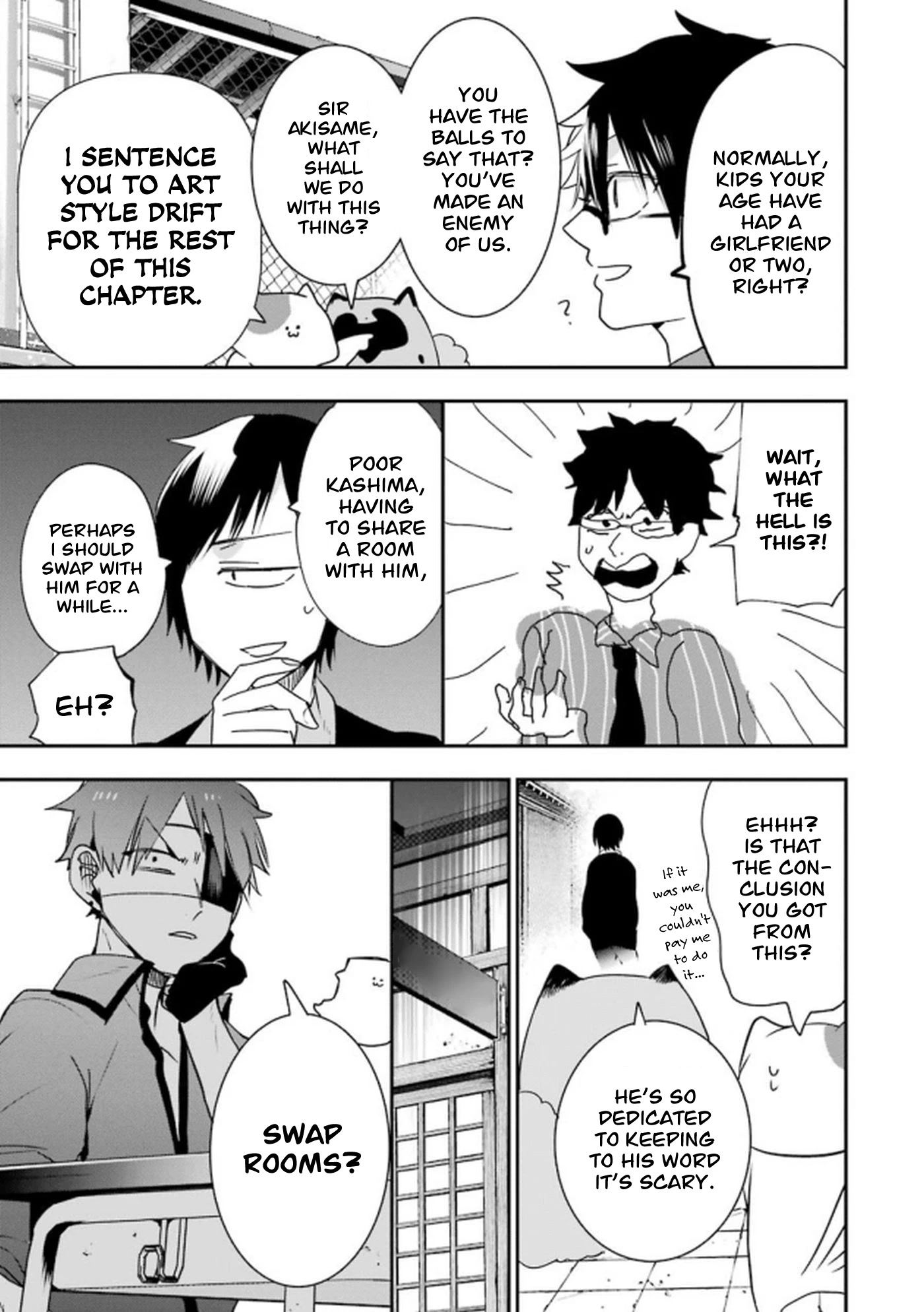 Youkai Gakkou no Seito Hajimemashita! Chapter 8 page 5 - Chapter 8: Delinquent VS Honor Student (Part 1)