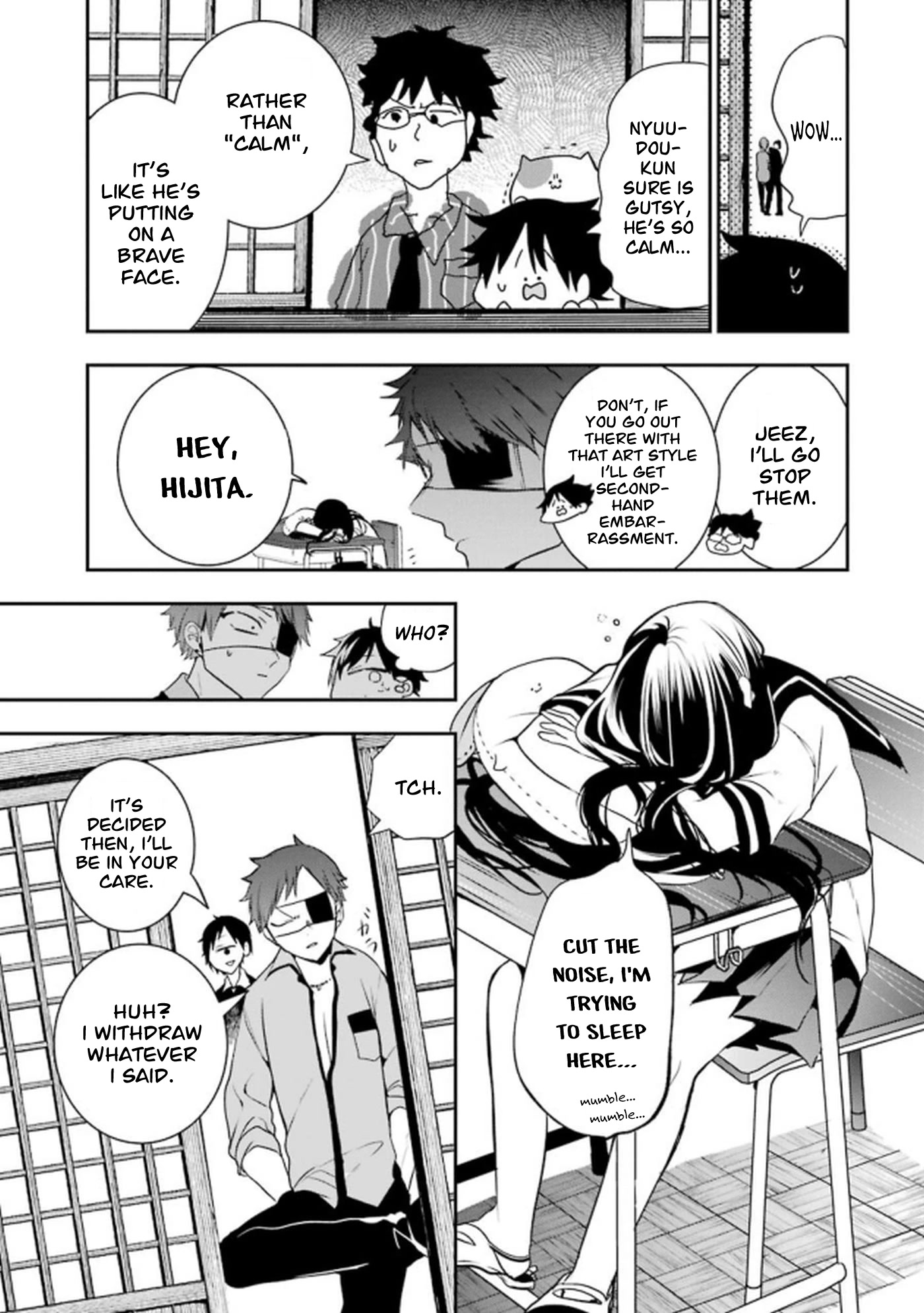 Youkai Gakkou no Seito Hajimemashita! Chapter 8 page 7 - Chapter 8: Delinquent VS Honor Student (Part 1)