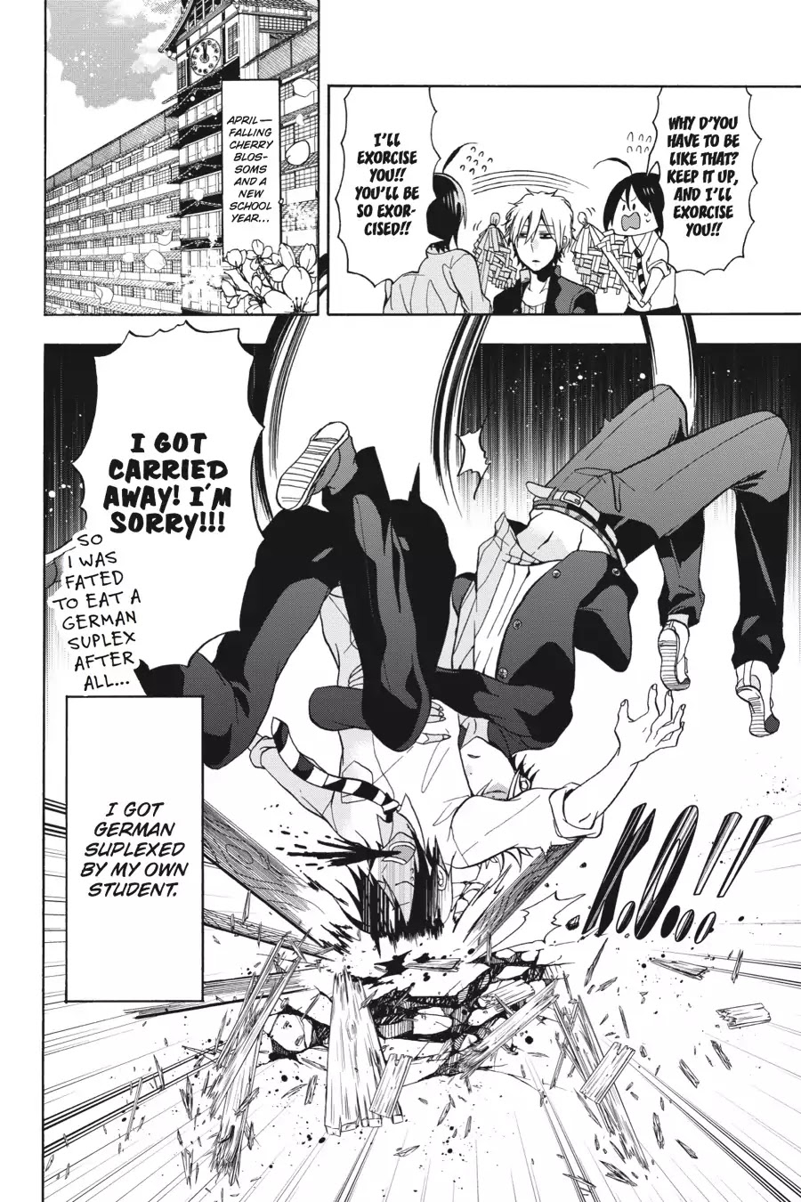Youkai Gakkou no Sensei Hajimemashita! Chapter 1 page 57 - Chapter 1: Welcome to Hyakki Academy