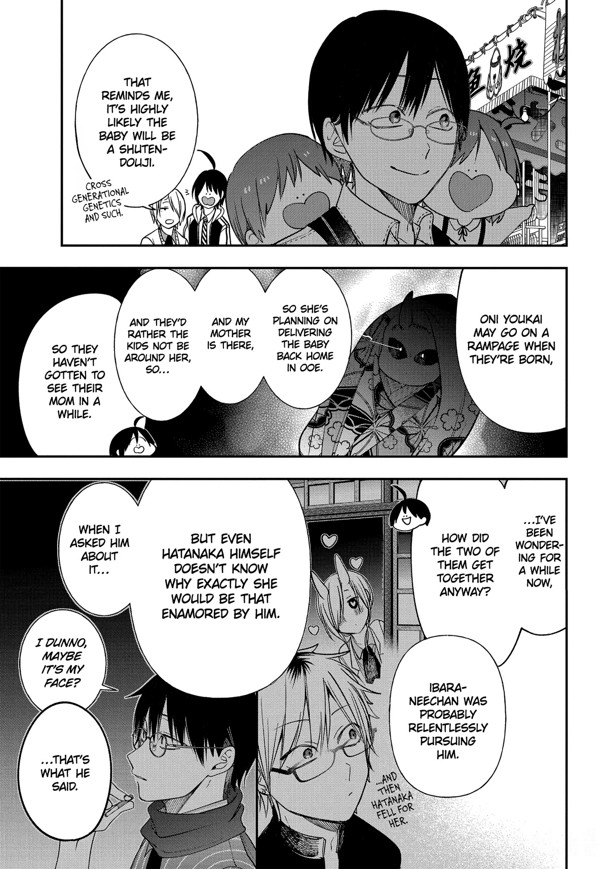 Youkai Gakkou no Sensei Hajimemashita! Chapter 100 page 13 - Chapter 100: Hyakki Yakou of Hyakki Academy Island (Part 1)