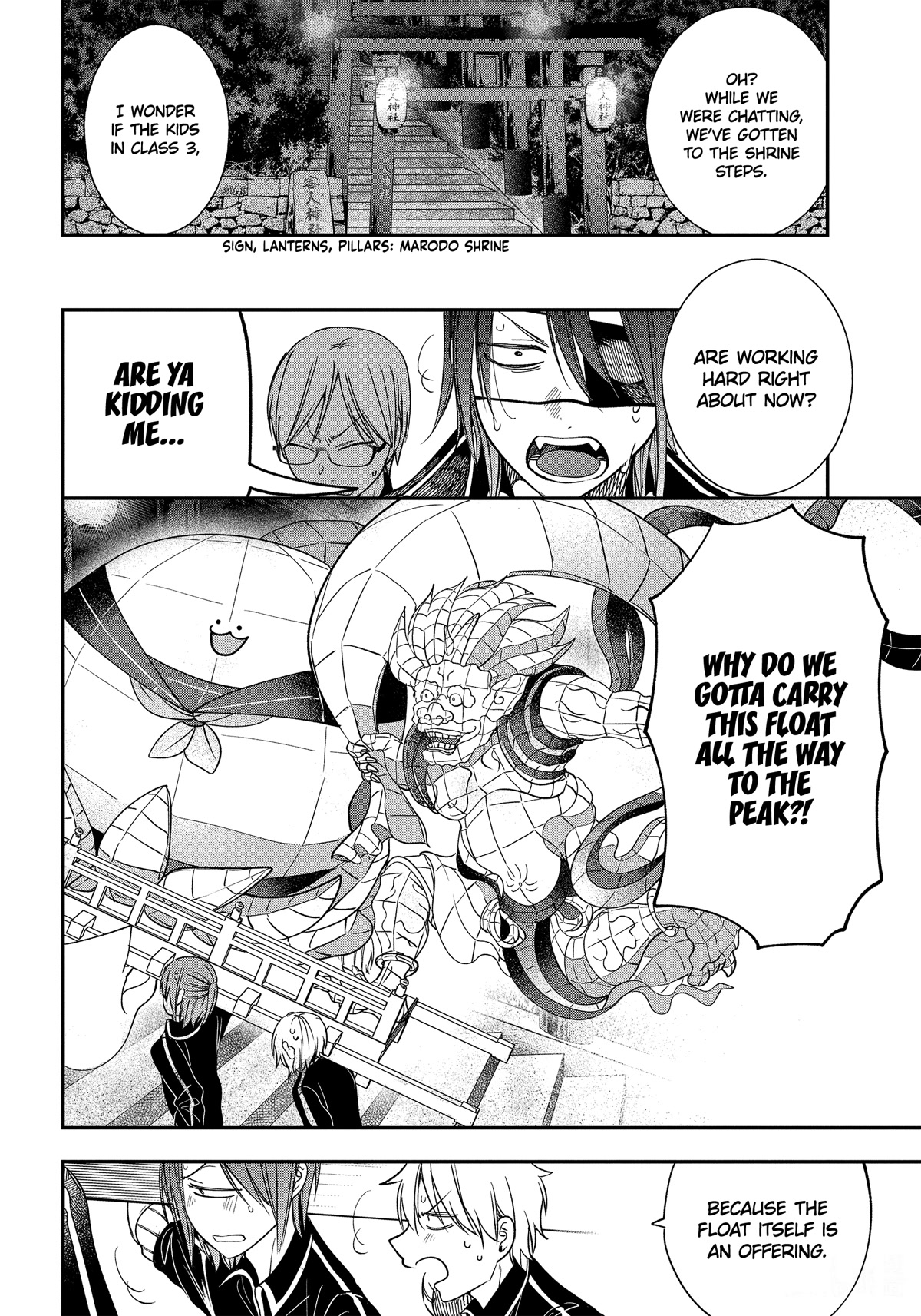 Youkai Gakkou no Sensei Hajimemashita! Chapter 100 page 14 - Chapter 100: Hyakki Yakou of Hyakki Academy Island (Part 1)
