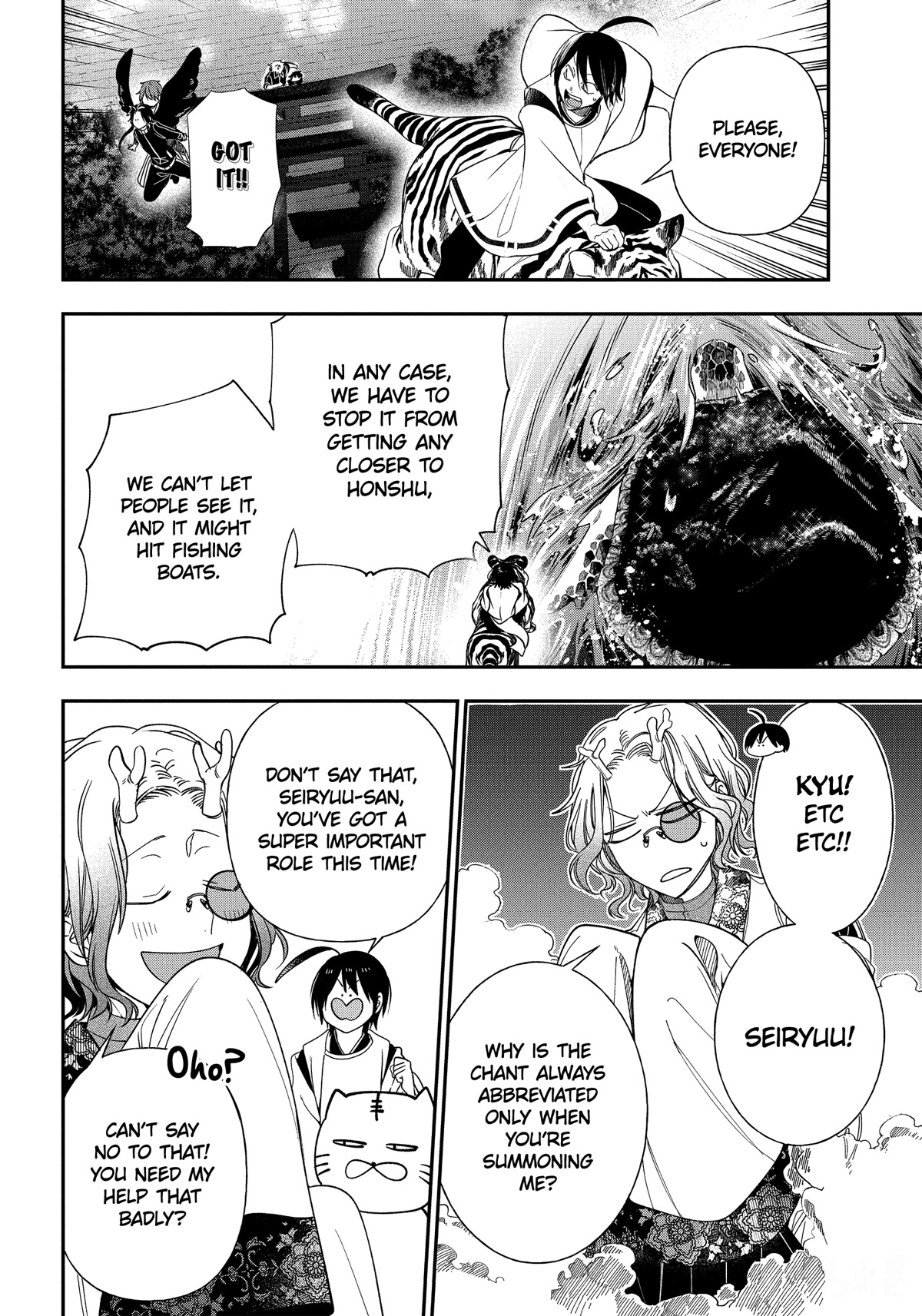 Youkai Gakkou no Sensei Hajimemashita! Chapter 101 page 10 - Chapter 101: Hyakki Yakou of Hyakki Academy Island (Part 2)