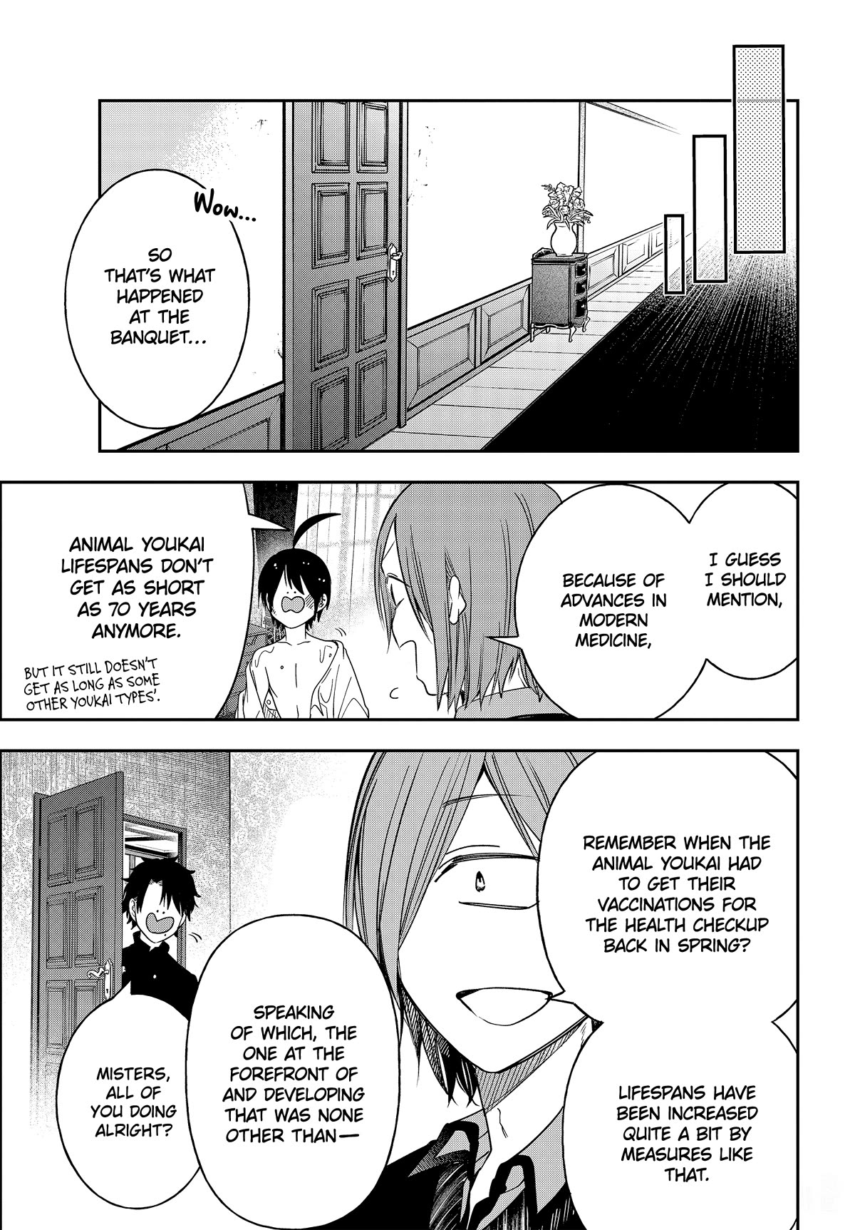 Youkai Gakkou no Sensei Hajimemashita! Chapter 108 page 7 - Chapter 108: Meiji Romance (Part 7)