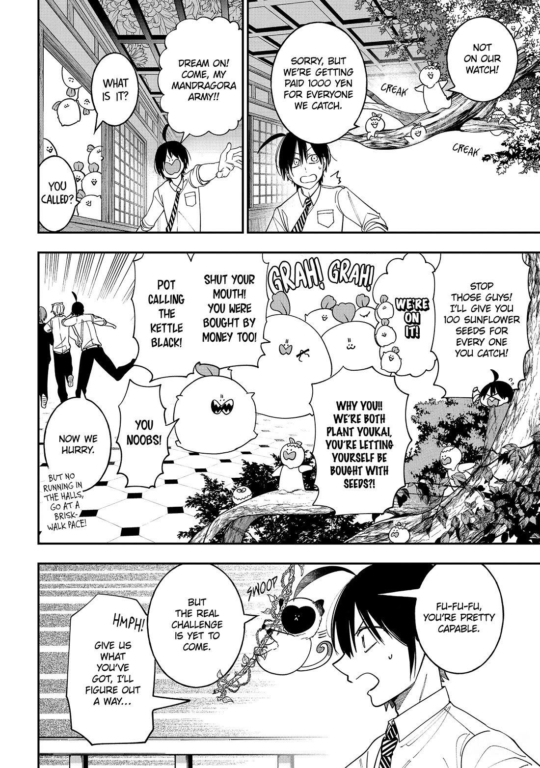 Youkai Gakkou no Sensei Hajimemashita! Chapter 118 page 12 - Chapter 118: Disaster Drill Survival