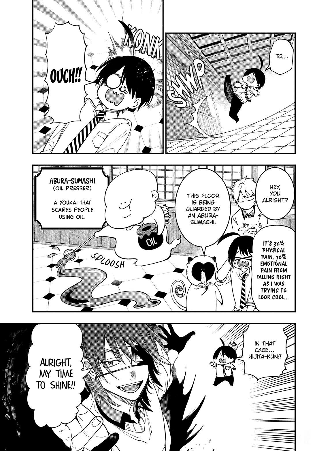 Youkai Gakkou no Sensei Hajimemashita! Chapter 118 page 13 - Chapter 118: Disaster Drill Survival