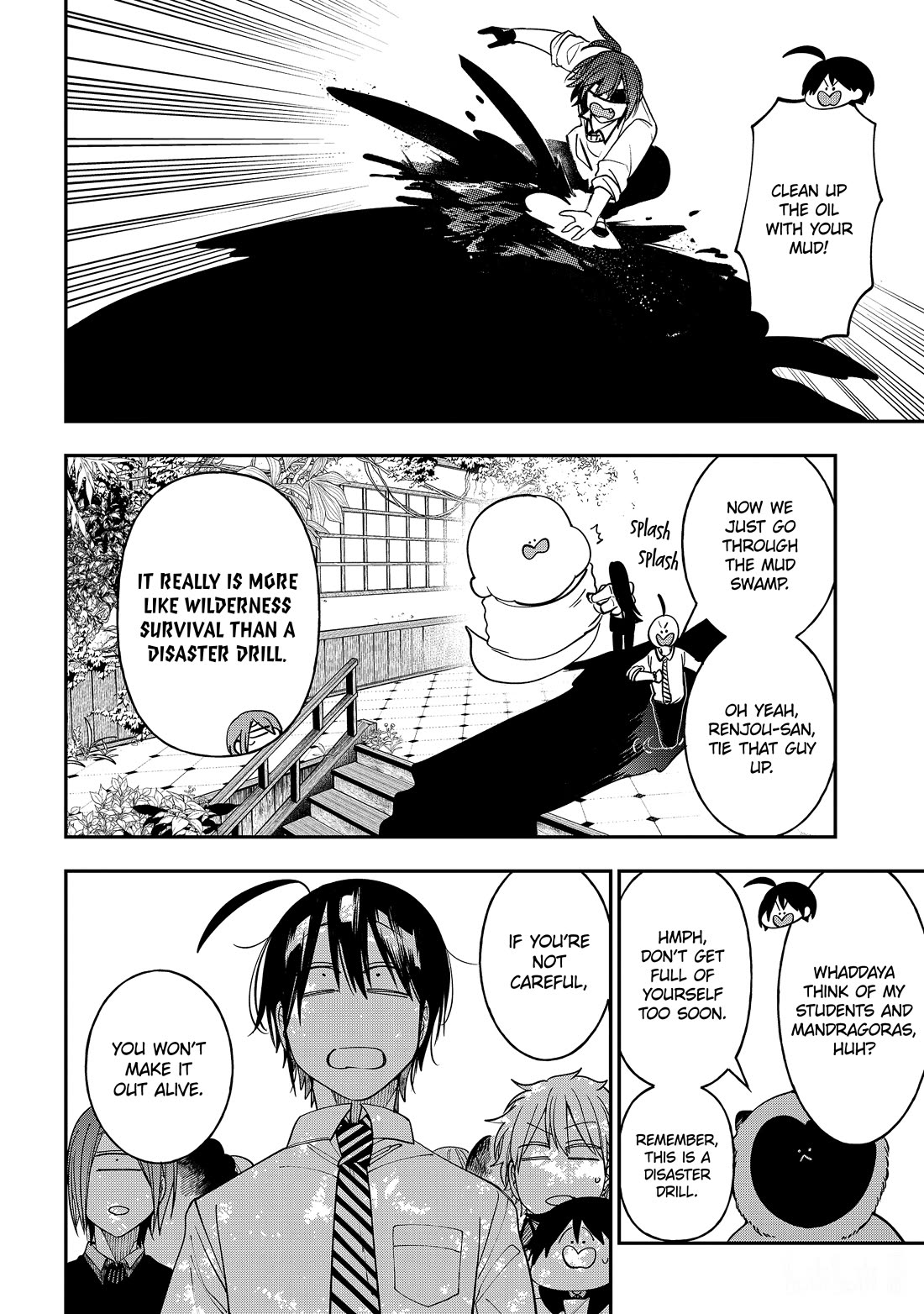 Youkai Gakkou no Sensei Hajimemashita! Chapter 118 page 14 - Chapter 118: Disaster Drill Survival