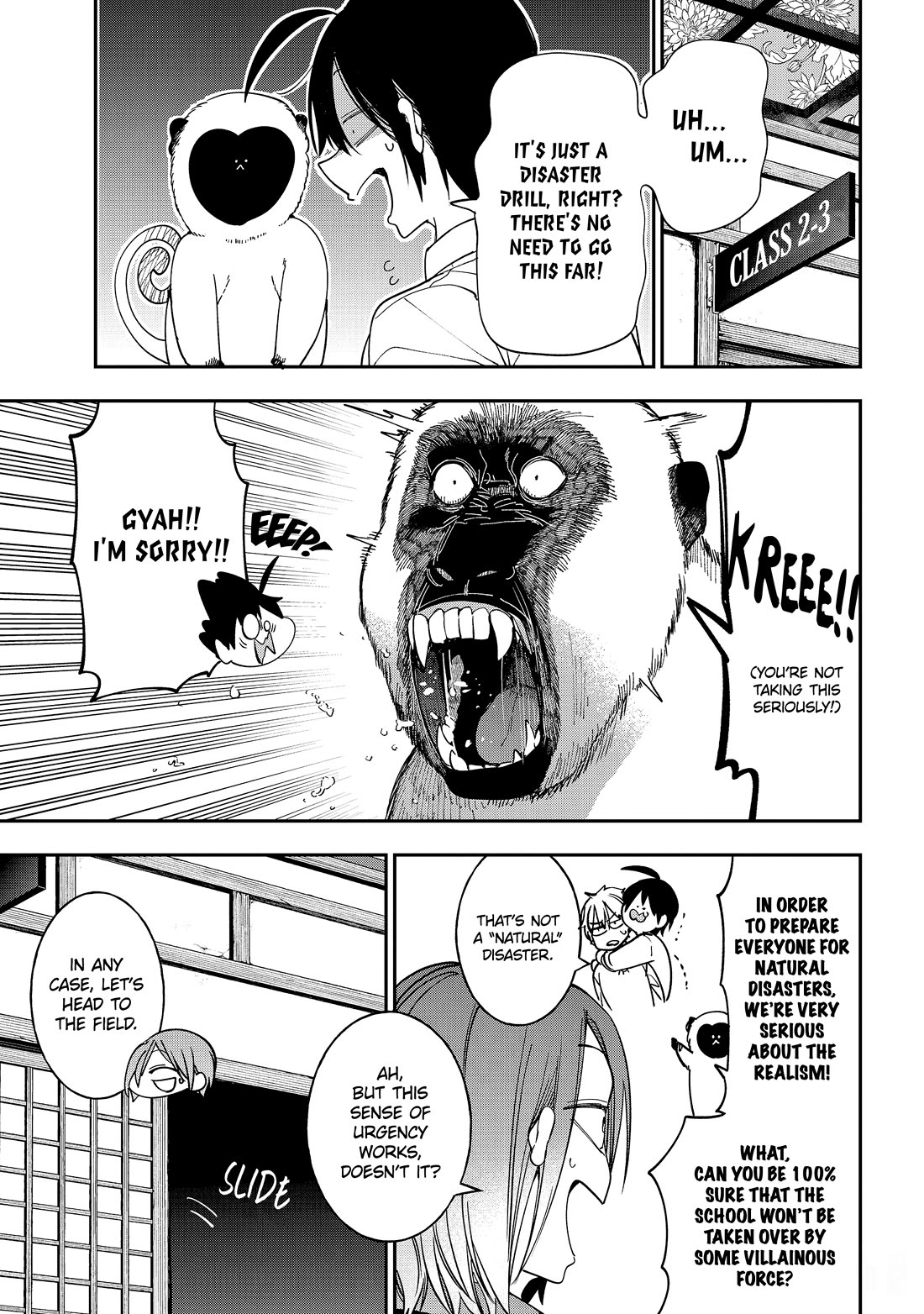 Youkai Gakkou no Sensei Hajimemashita! Chapter 118 page 5 - Chapter 118: Disaster Drill Survival