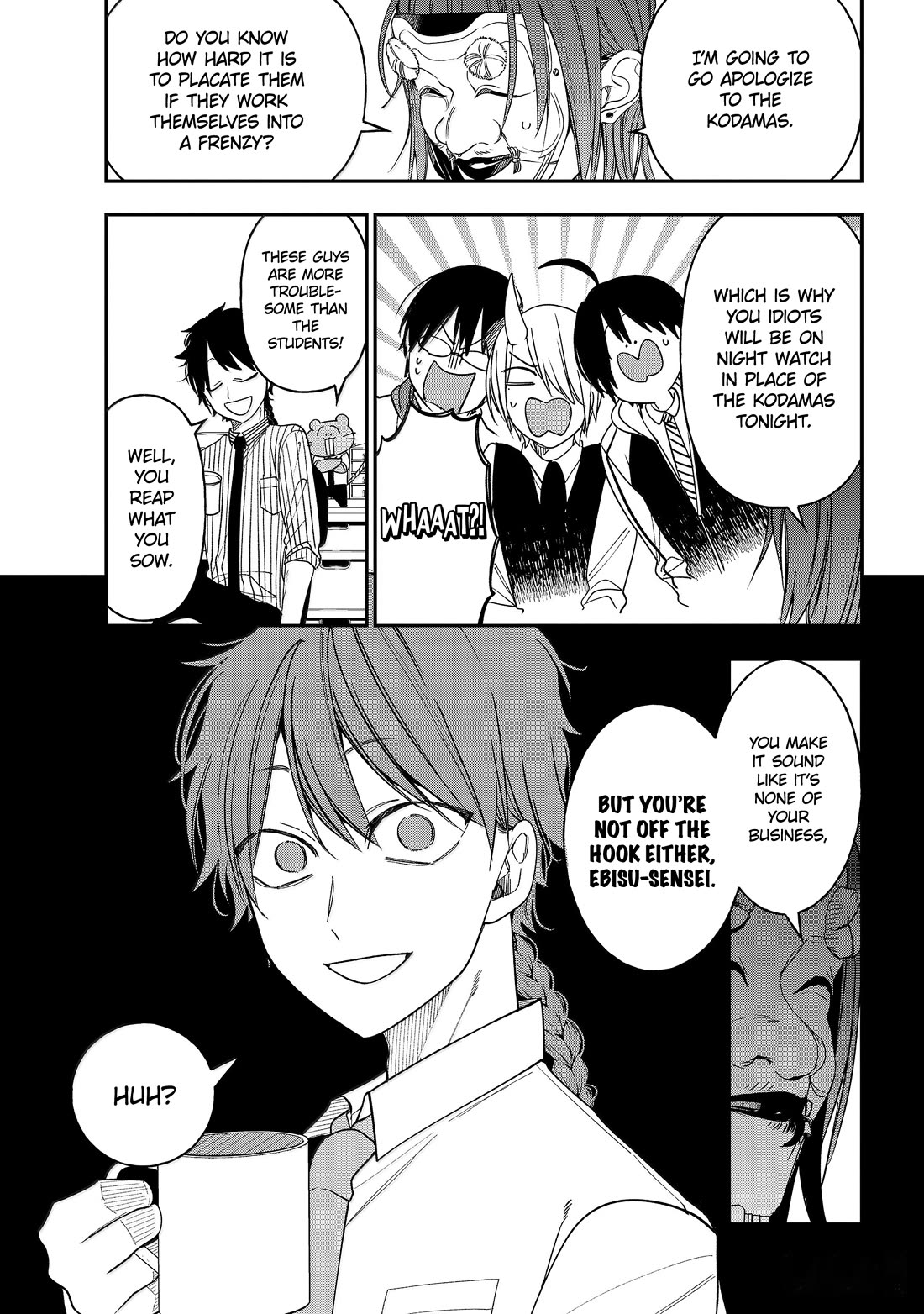 Youkai Gakkou no Sensei Hajimemashita! Chapter 119 page 5 - Chapter 119: Hyakki Academy Midnight Mystery Tour