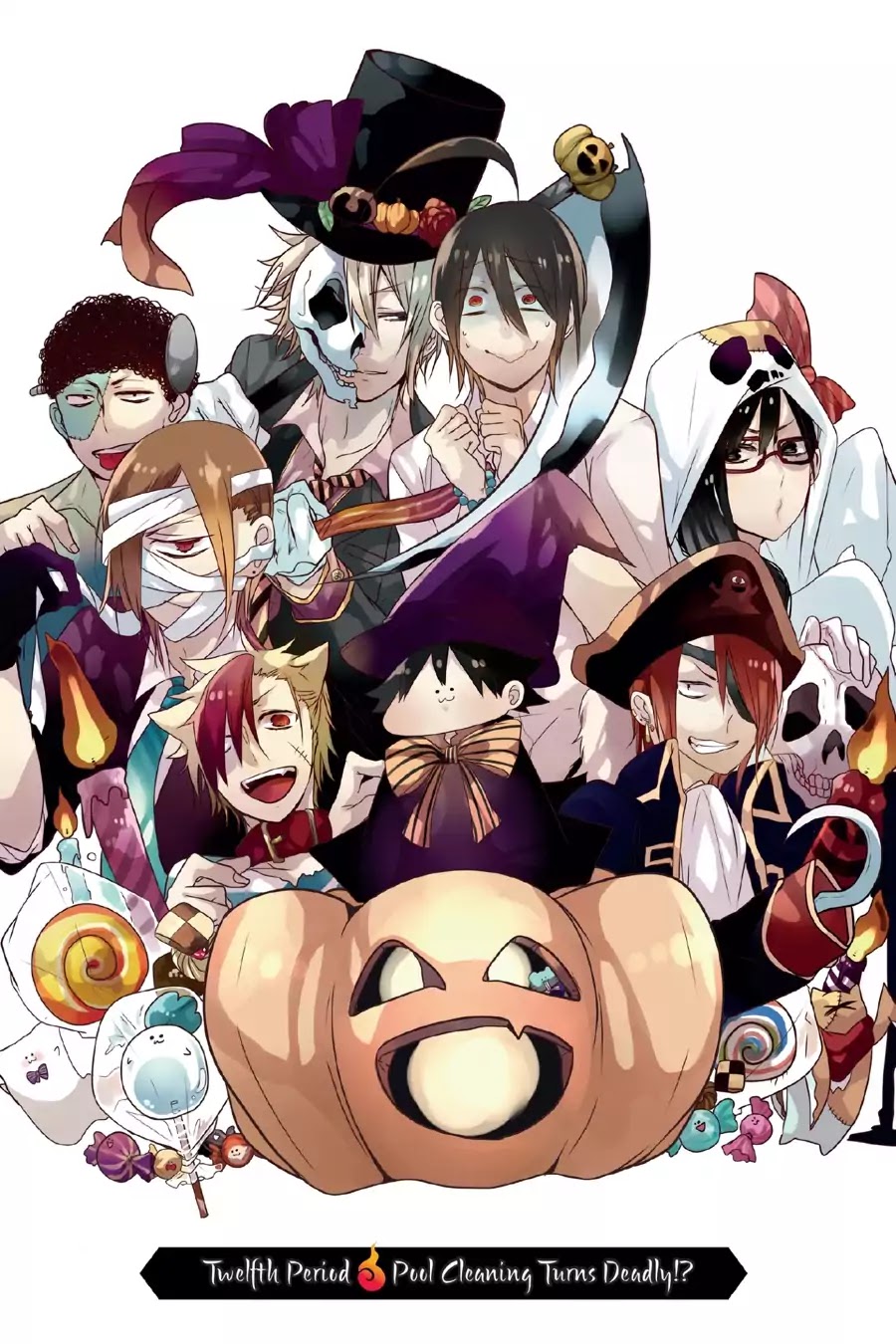 Youkai Gakkou no Sensei Hajimemashita! Chapter 12 page 4 - Chapter 12: Pool Cleaning Turns Deadly!?
