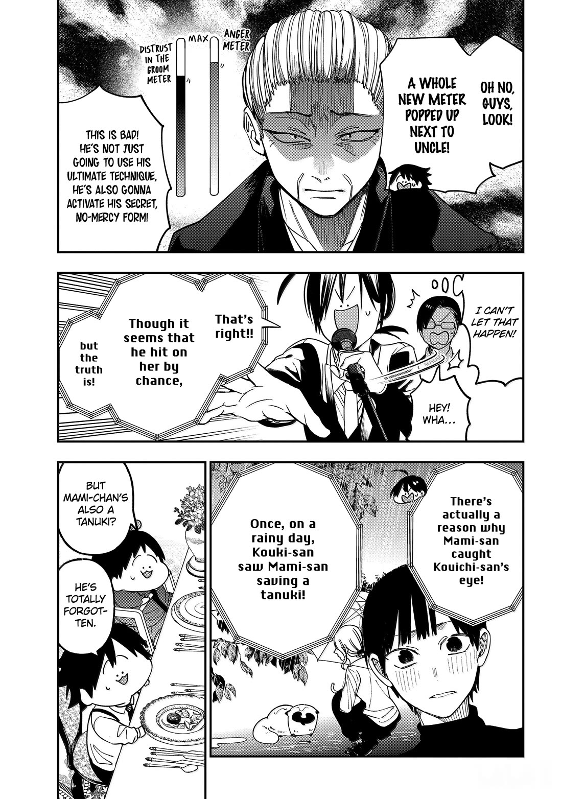 Youkai Gakkou no Sensei Hajimemashita! Chapter 120 page 13 - Chapter 120: The Tanuki's Wedding