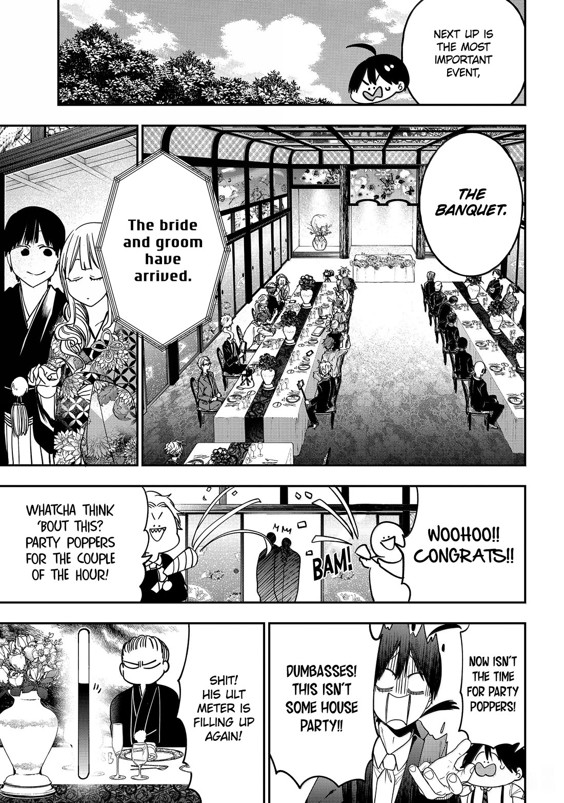 Youkai Gakkou no Sensei Hajimemashita! Chapter 120 page 9 - Chapter 120: The Tanuki's Wedding
