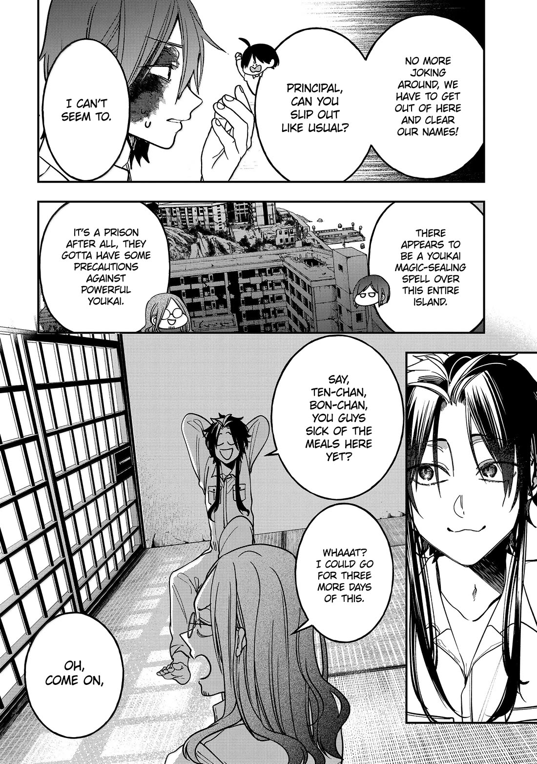 Youkai Gakkou no Sensei Hajimemashita! Chapter 122 page 21 - Chapter 122: Clearing His Name! Acchan's Great Prison Break!