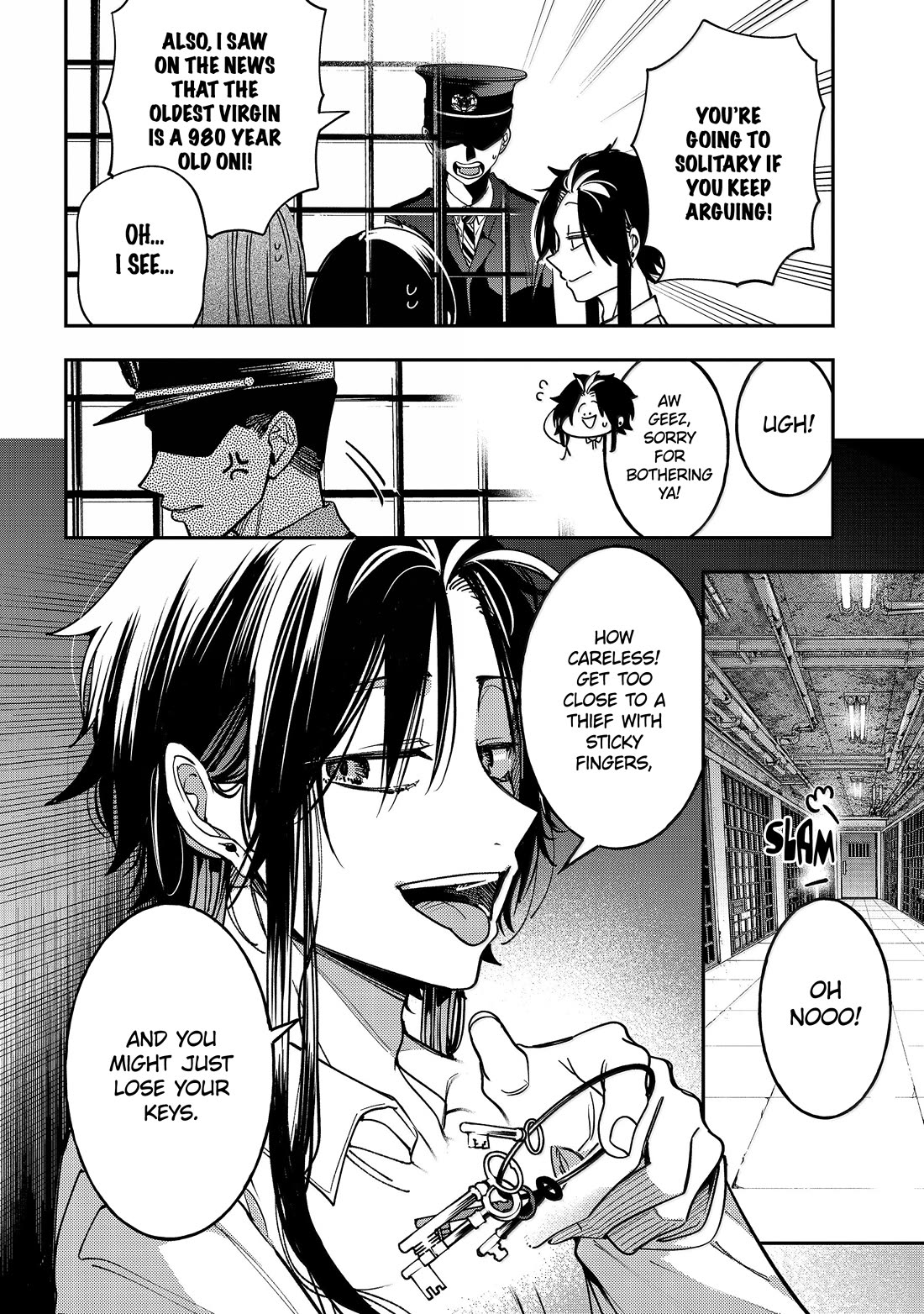 Youkai Gakkou no Sensei Hajimemashita! Chapter 122 page 23 - Chapter 122: Clearing His Name! Acchan's Great Prison Break!