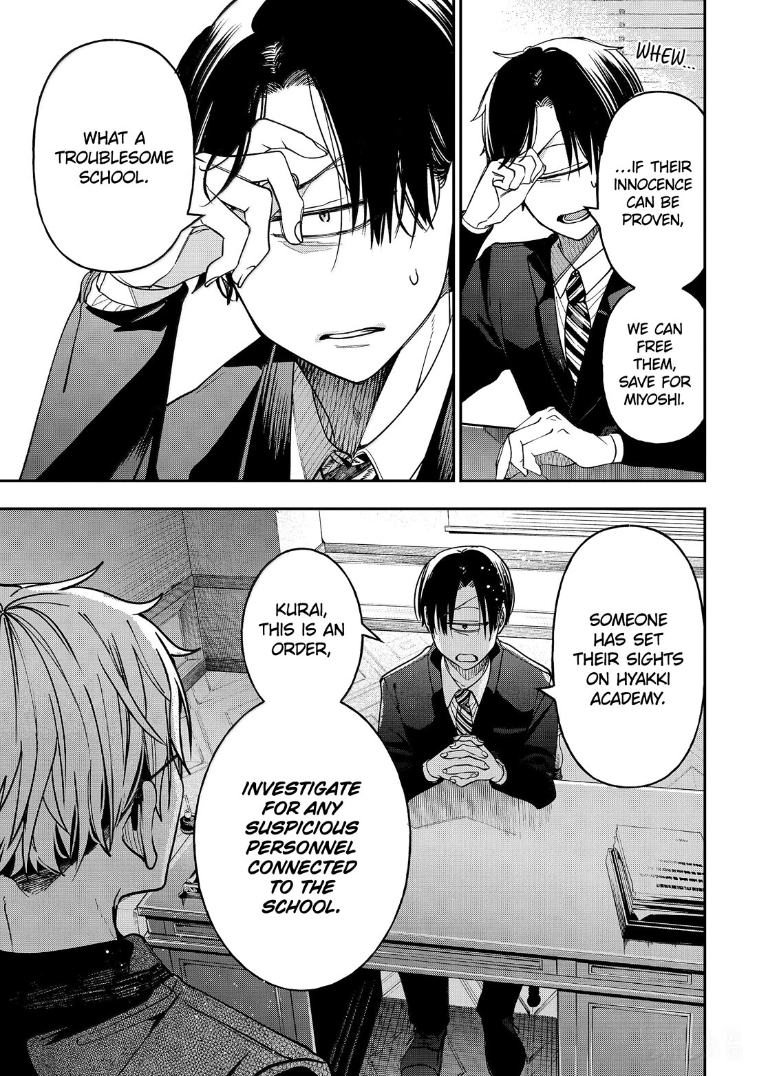 Youkai Gakkou no Sensei Hajimemashita! Chapter 123 page 33 - Chapter 123: Clearing His Name! Acchan's Great Prison Break! (Part 2)
