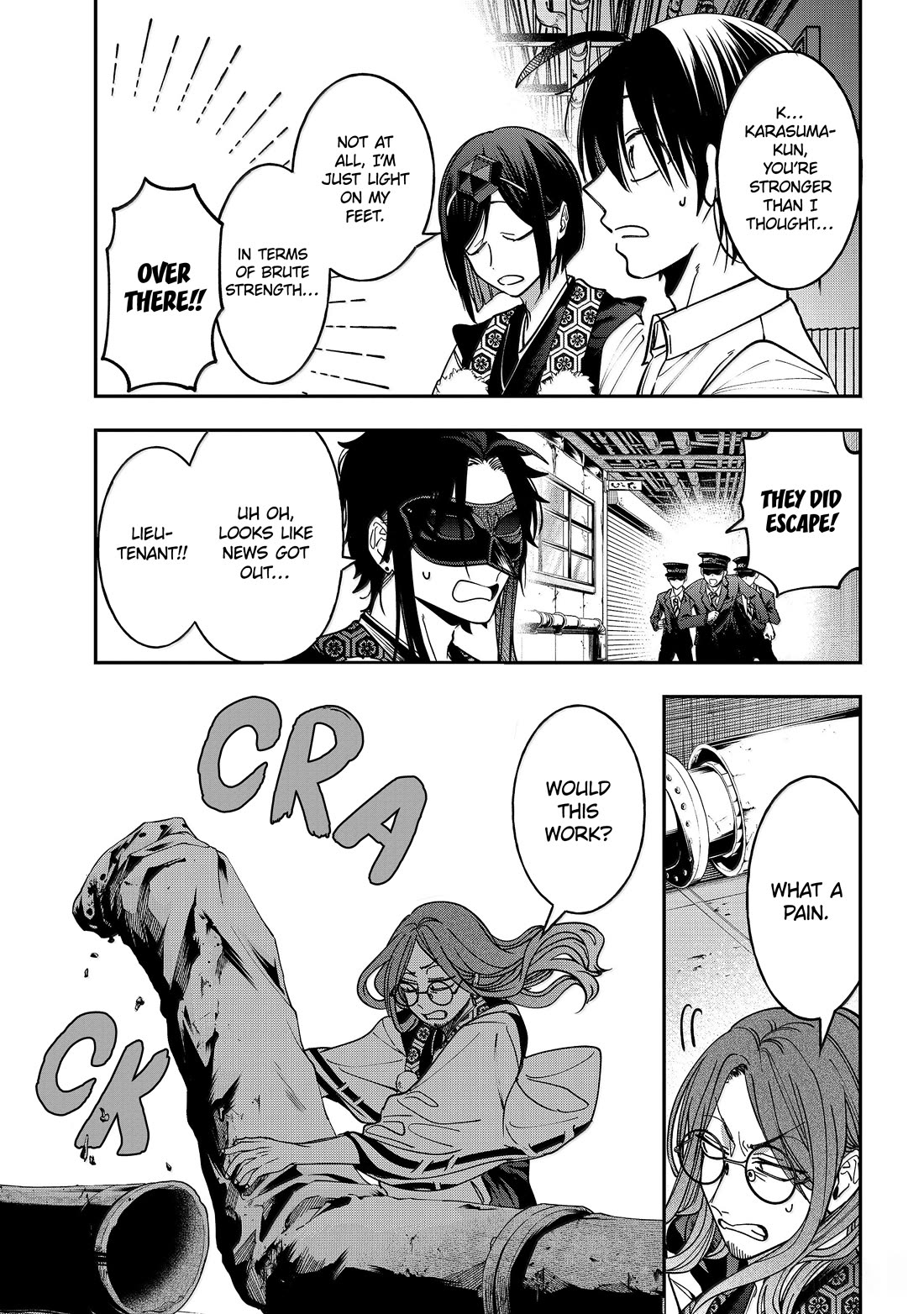 Youkai Gakkou no Sensei Hajimemashita! Chapter 123 page 7 - Chapter 123: Clearing His Name! Acchan's Great Prison Break! (Part 2)