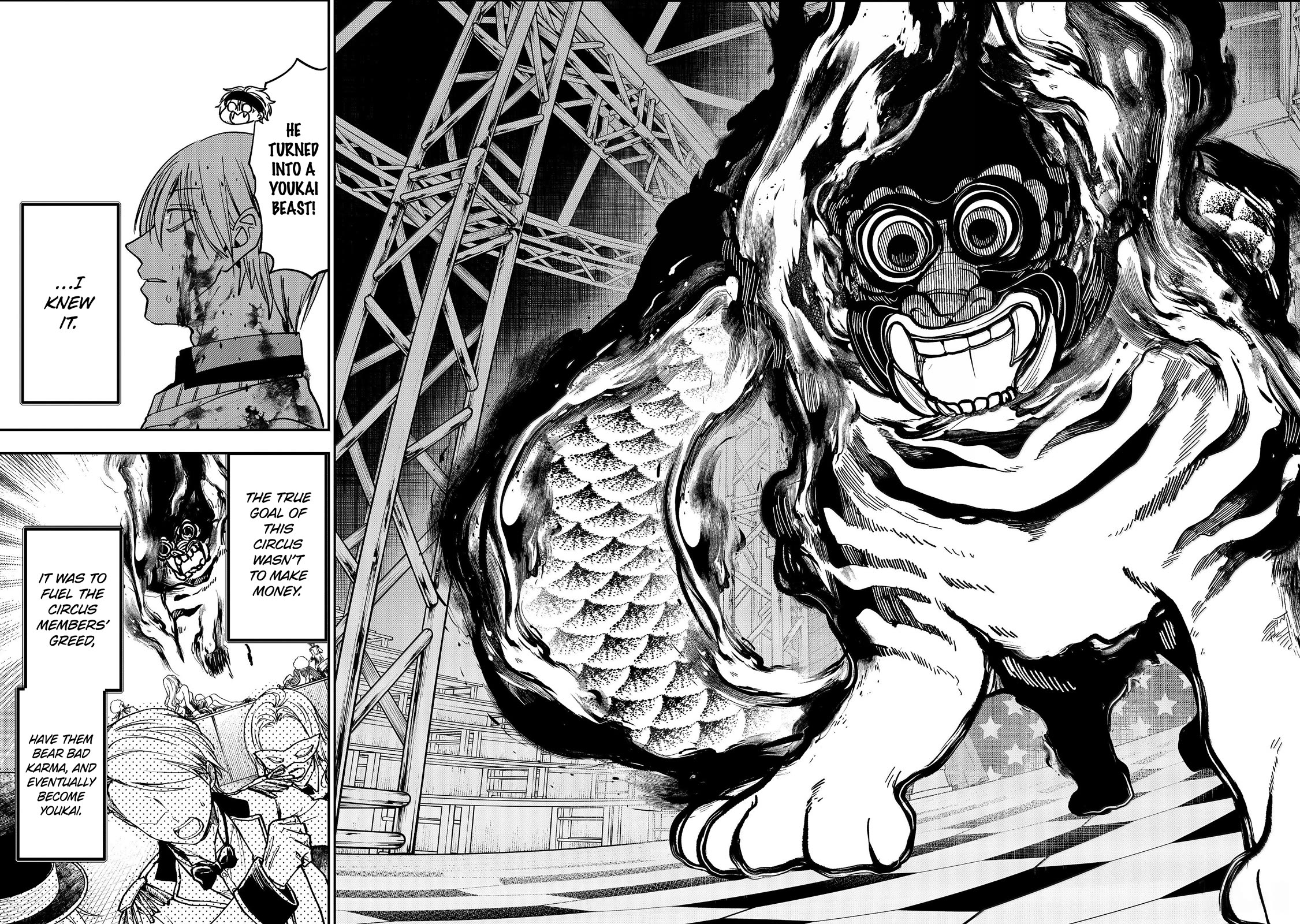 Youkai Gakkou no Sensei Hajimemashita! Chapter 124 page 36 - Chapter 124: The Youkai Circus (Part 1)