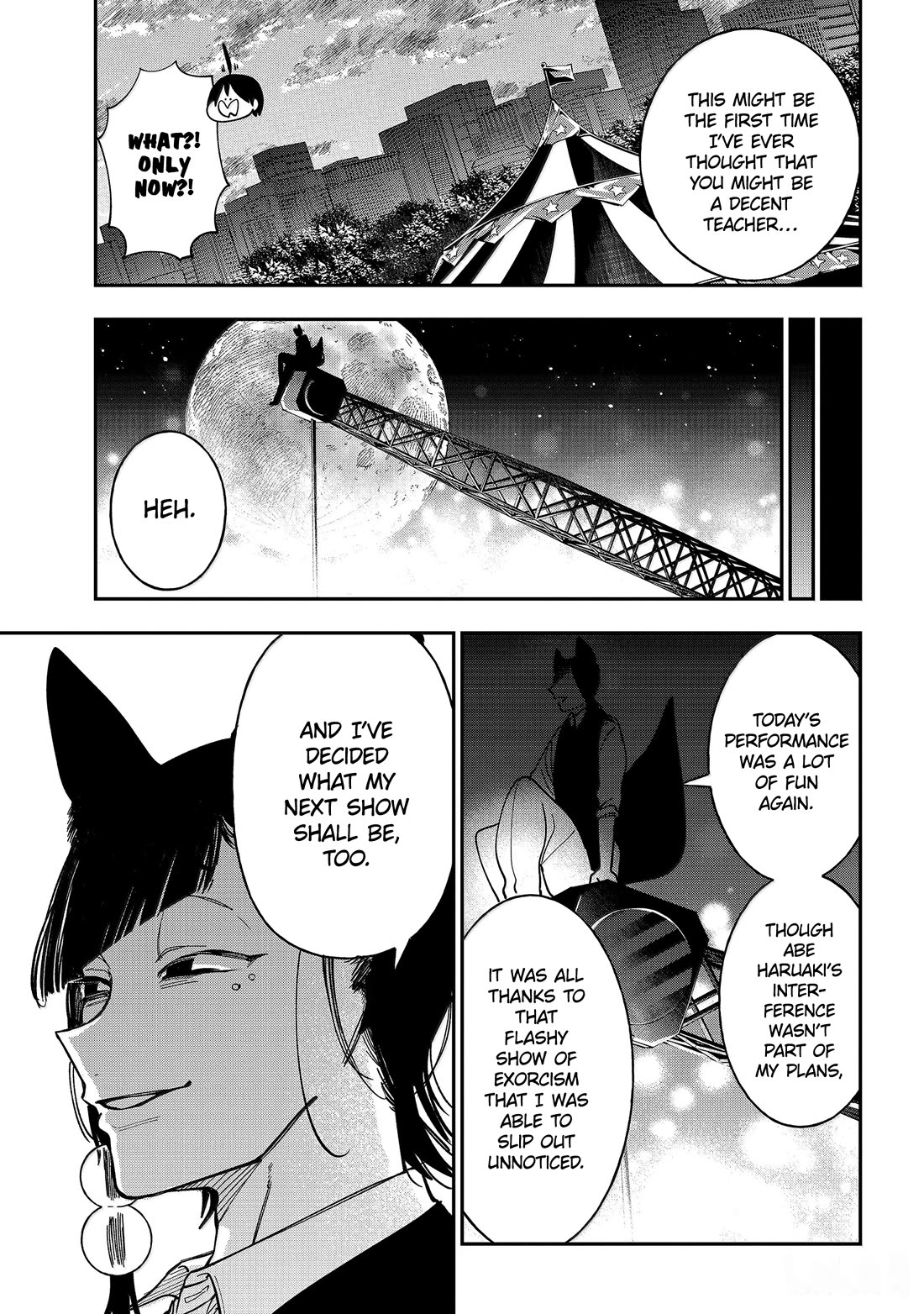 Youkai Gakkou no Sensei Hajimemashita! Chapter 125 page 33 - Chapter 125: The Youkai Circus (Part 2)