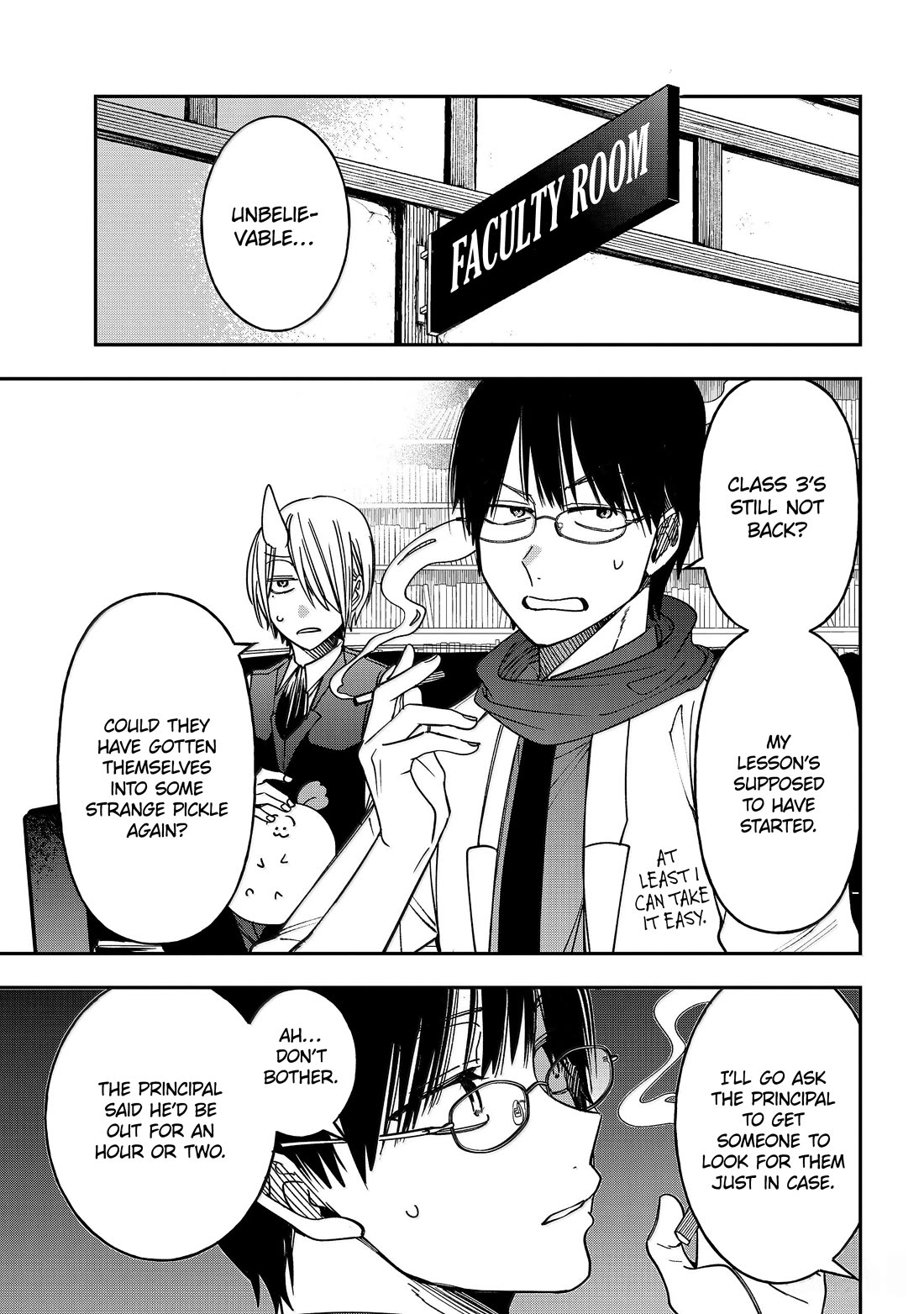 Youkai Gakkou no Sensei Hajimemashita! Chapter 126 page 12 - Chapter 126: Fox Town Samsara (Part 1)