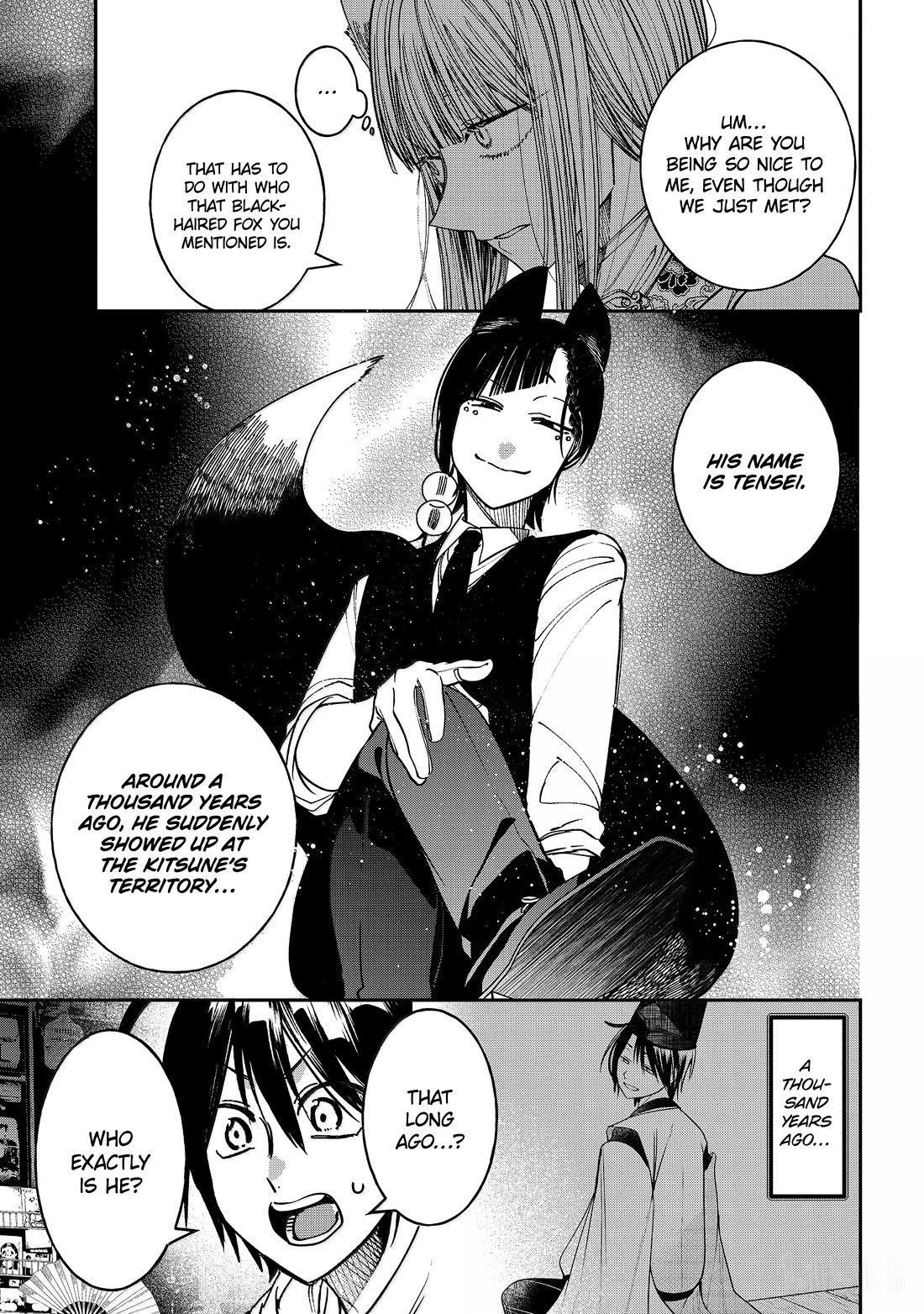 Youkai Gakkou no Sensei Hajimemashita! Chapter 127 page 17 - Chapter 127: Fox Town Samsara (Part 2)