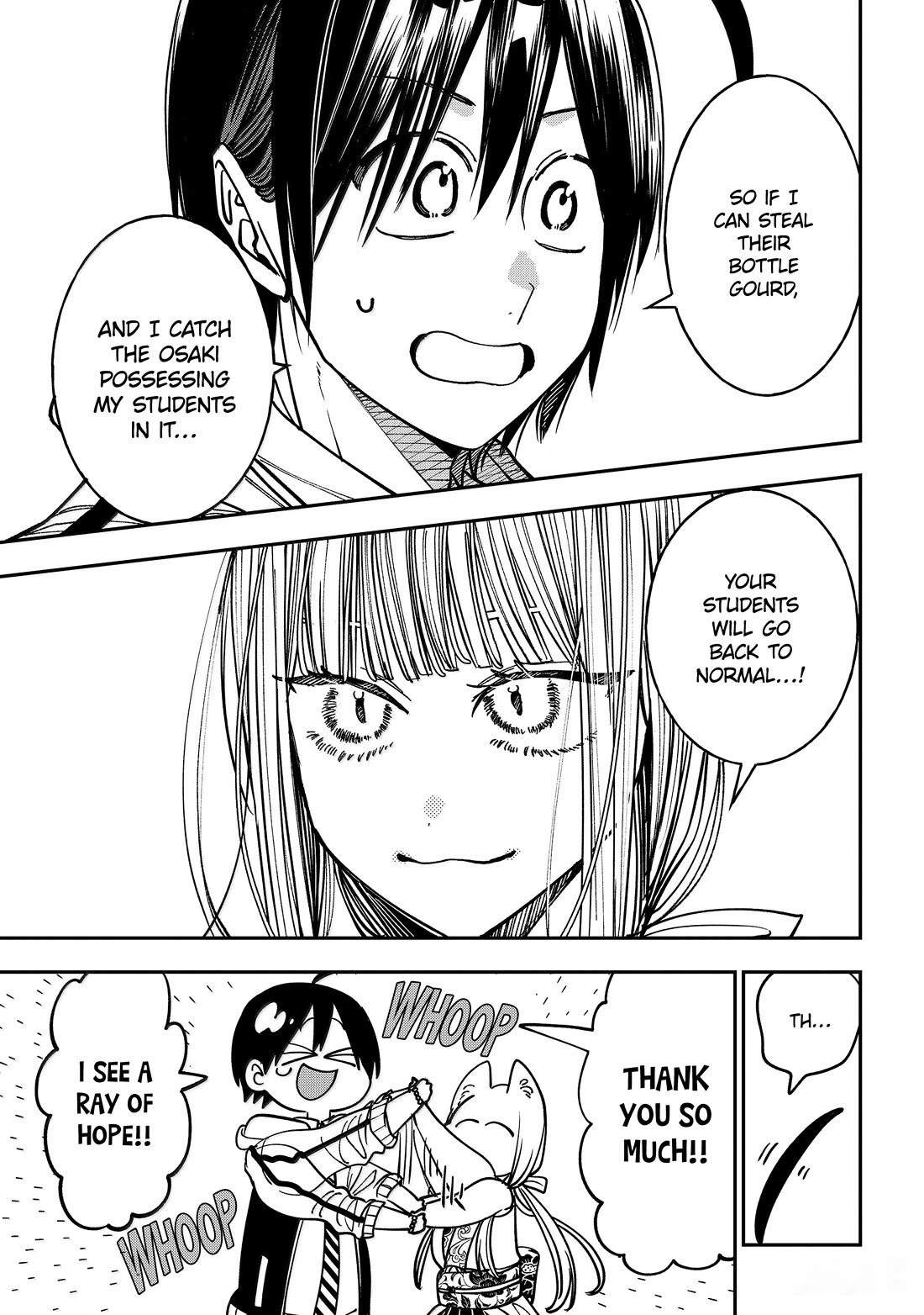 Youkai Gakkou no Sensei Hajimemashita! Chapter 127 page 21 - Chapter 127: Fox Town Samsara (Part 2)