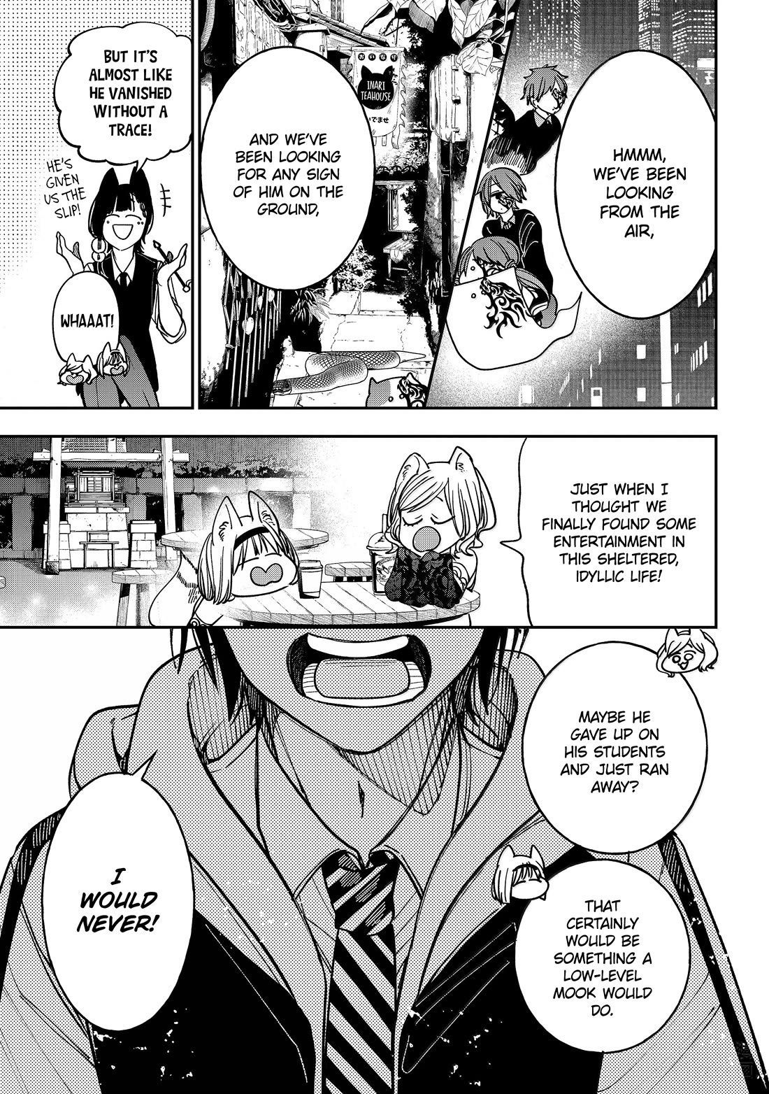 Youkai Gakkou no Sensei Hajimemashita! Chapter 127 page 23 - Chapter 127: Fox Town Samsara (Part 2)