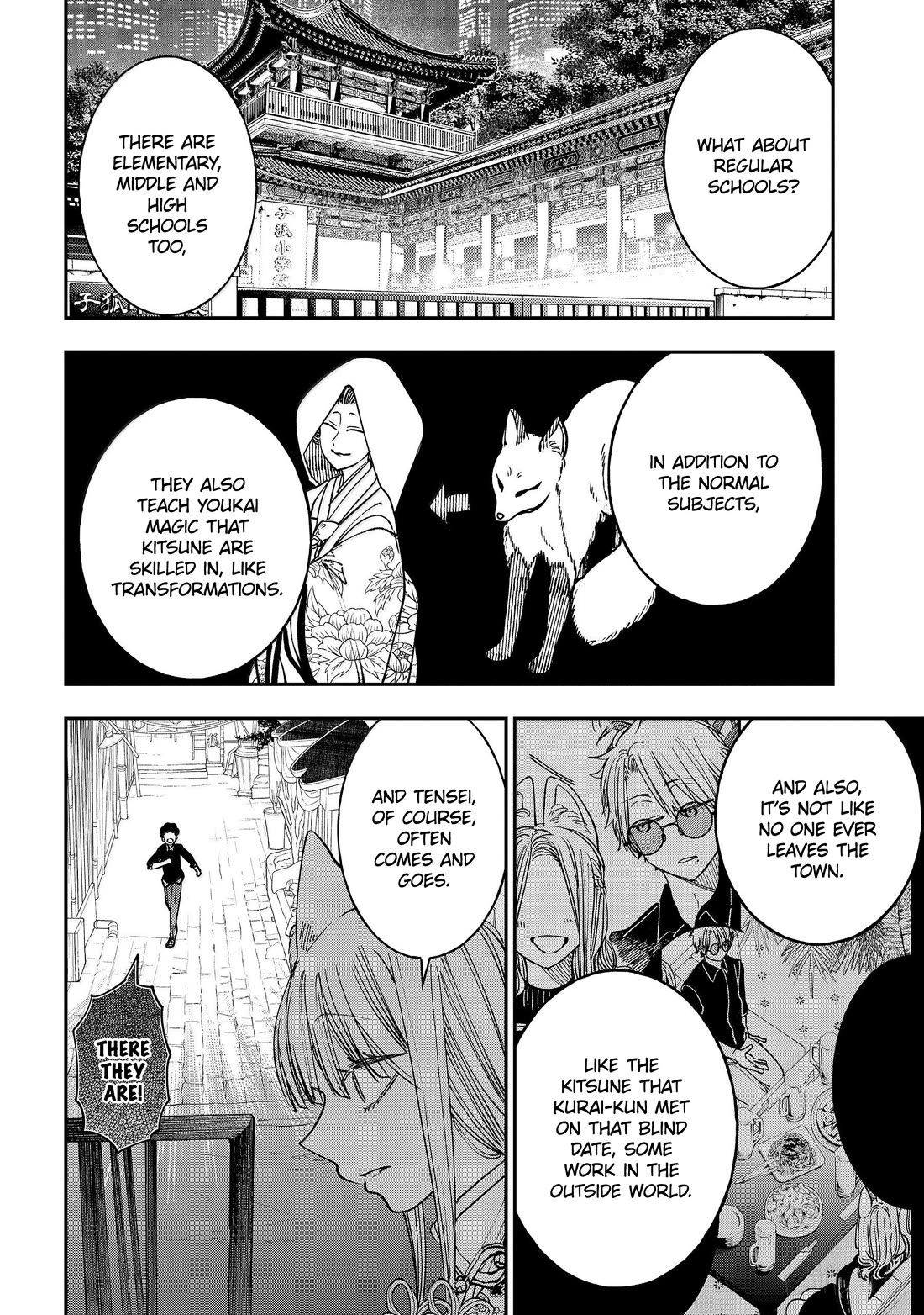 Youkai Gakkou no Sensei Hajimemashita! Chapter 129 page 4 - Chapter 129: Fox Town Samsara (Part 4)