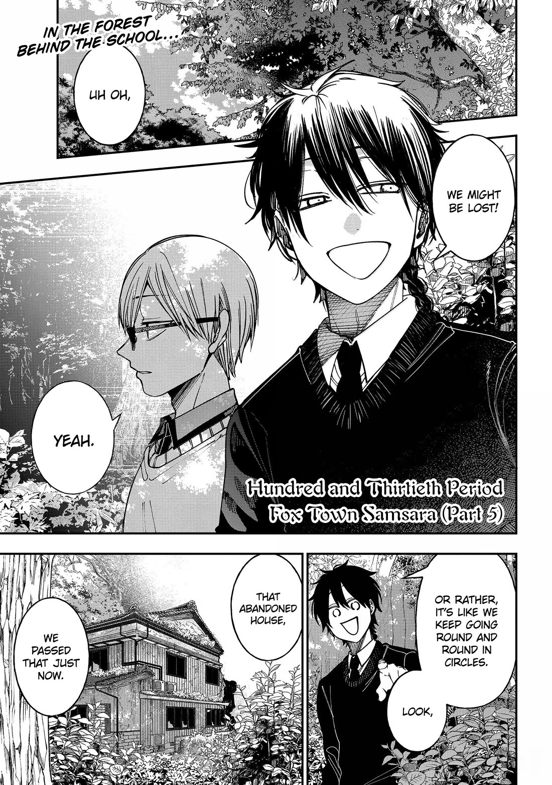 Youkai Gakkou no Sensei Hajimemashita! Chapter 130 page 1 - Chapter 130: Fox Town Samsara (Part 5)