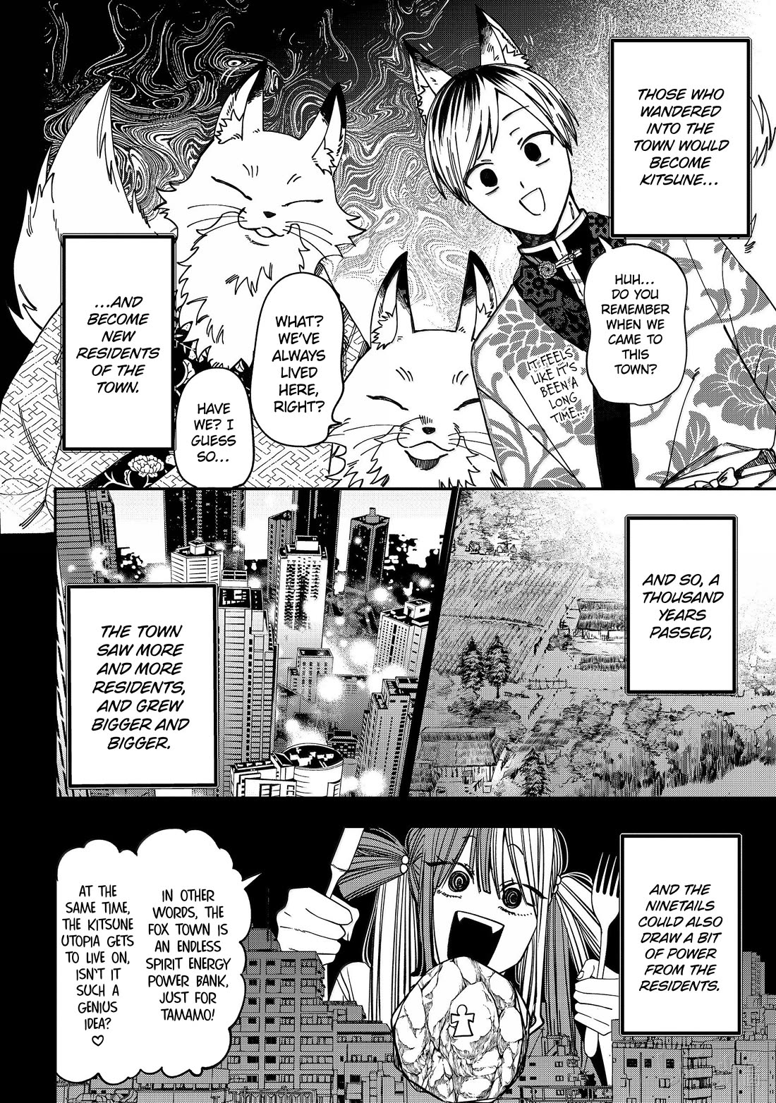 Youkai Gakkou no Sensei Hajimemashita! Chapter 136 page 14 - Chapter 136: Fox Town Samsara (Part 11)